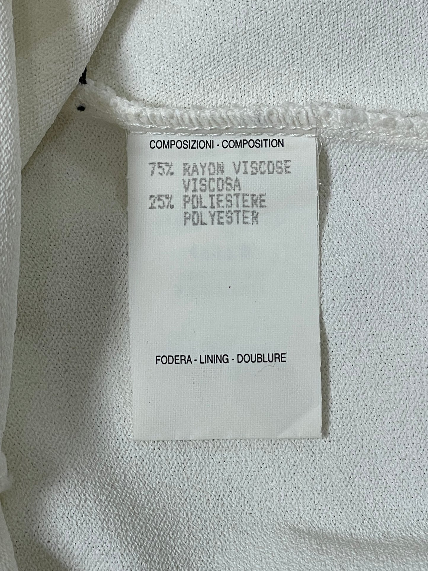 Vintage S/S 1998 Gucci by Tom Ford Runway White Bodycon Top & Skirt Set