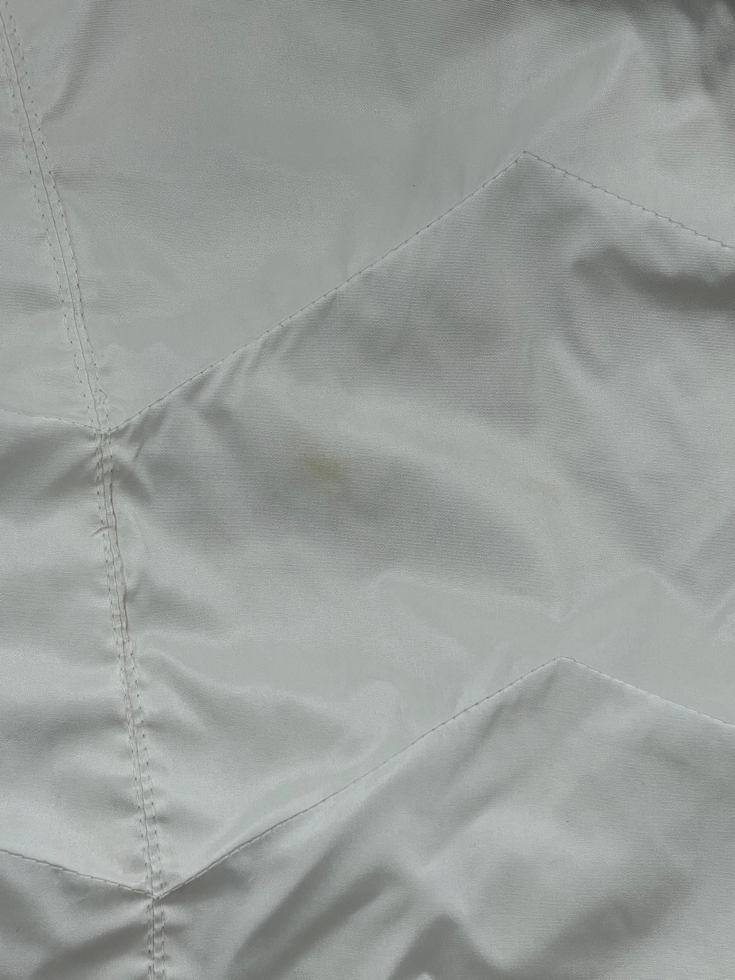 C. 2000 Alexander McQueen Ivory Down Puffer Long Coat Jacket