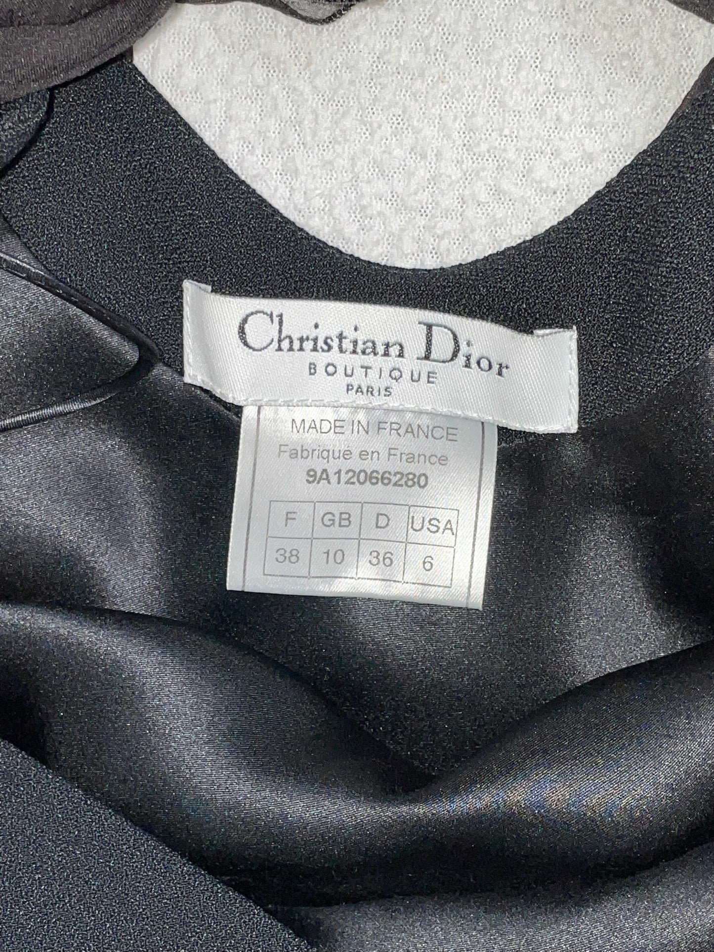 F/W 1999 Christian Dior by John Galliano Black High Slit Corset Maxi Dress