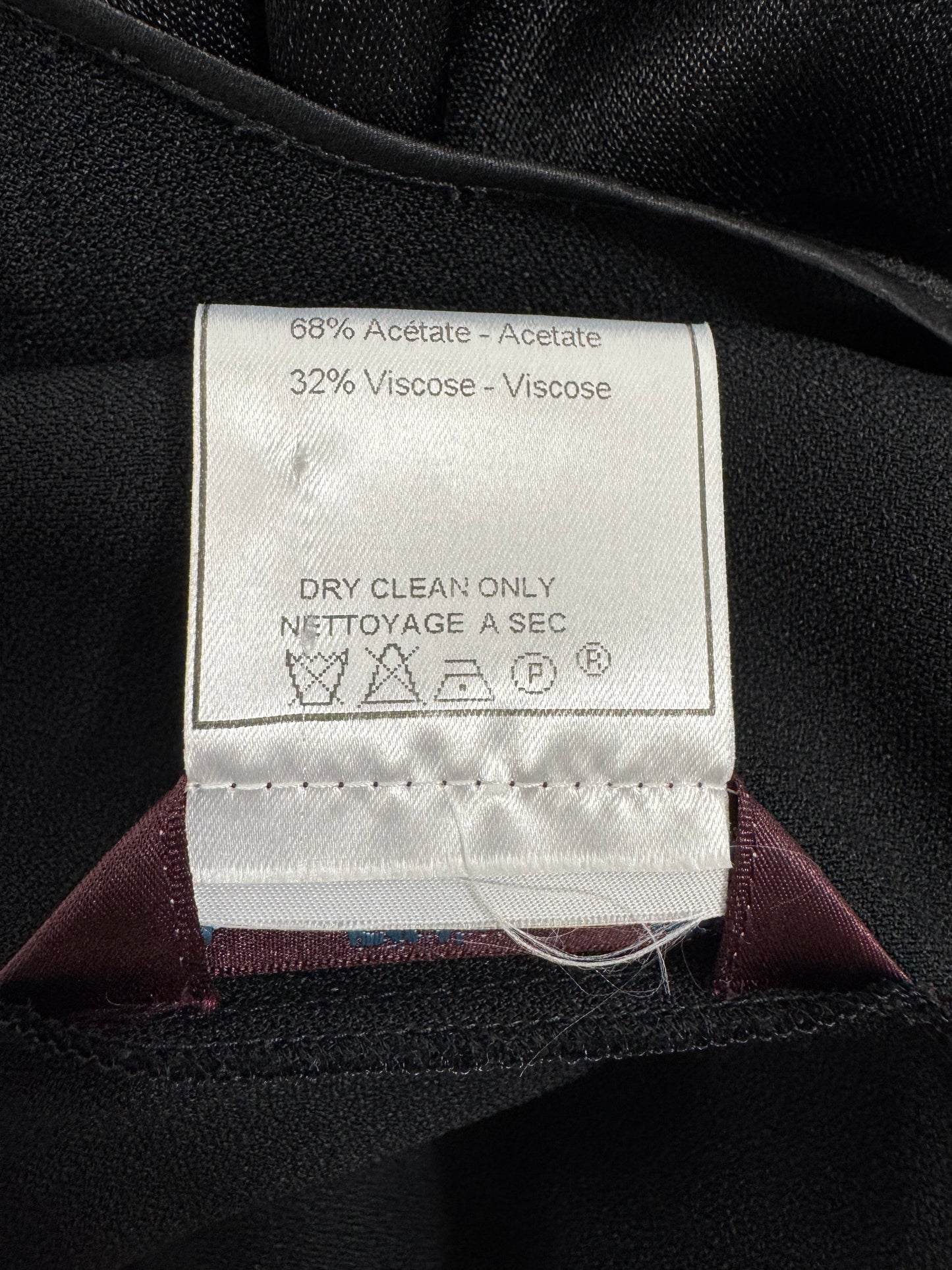 Vintage S/S 1999 John Galliano Black Satin Plunging V Classic 1920's Style Midi Slip Dress