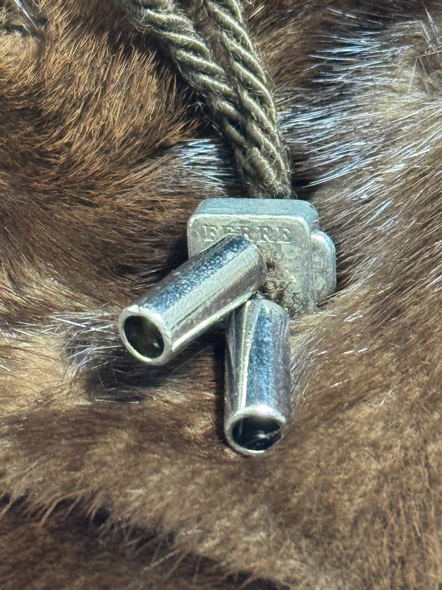 2000's Gianfranco Ferre Hooded Drawstring Mink Fur Full Length Long Coat