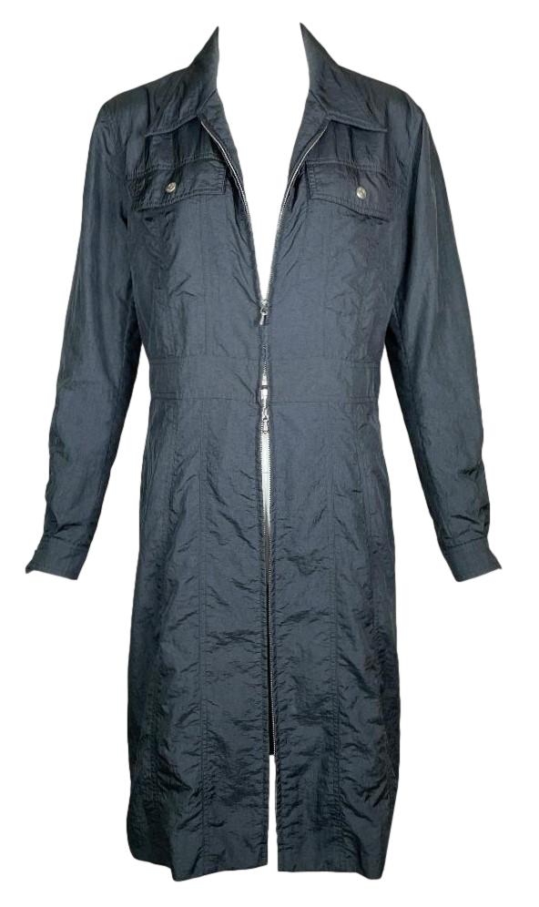 F/W 2000 Christian Dior by John Galliano Gray Baggy Hip Hop Uniform Dress Jacket