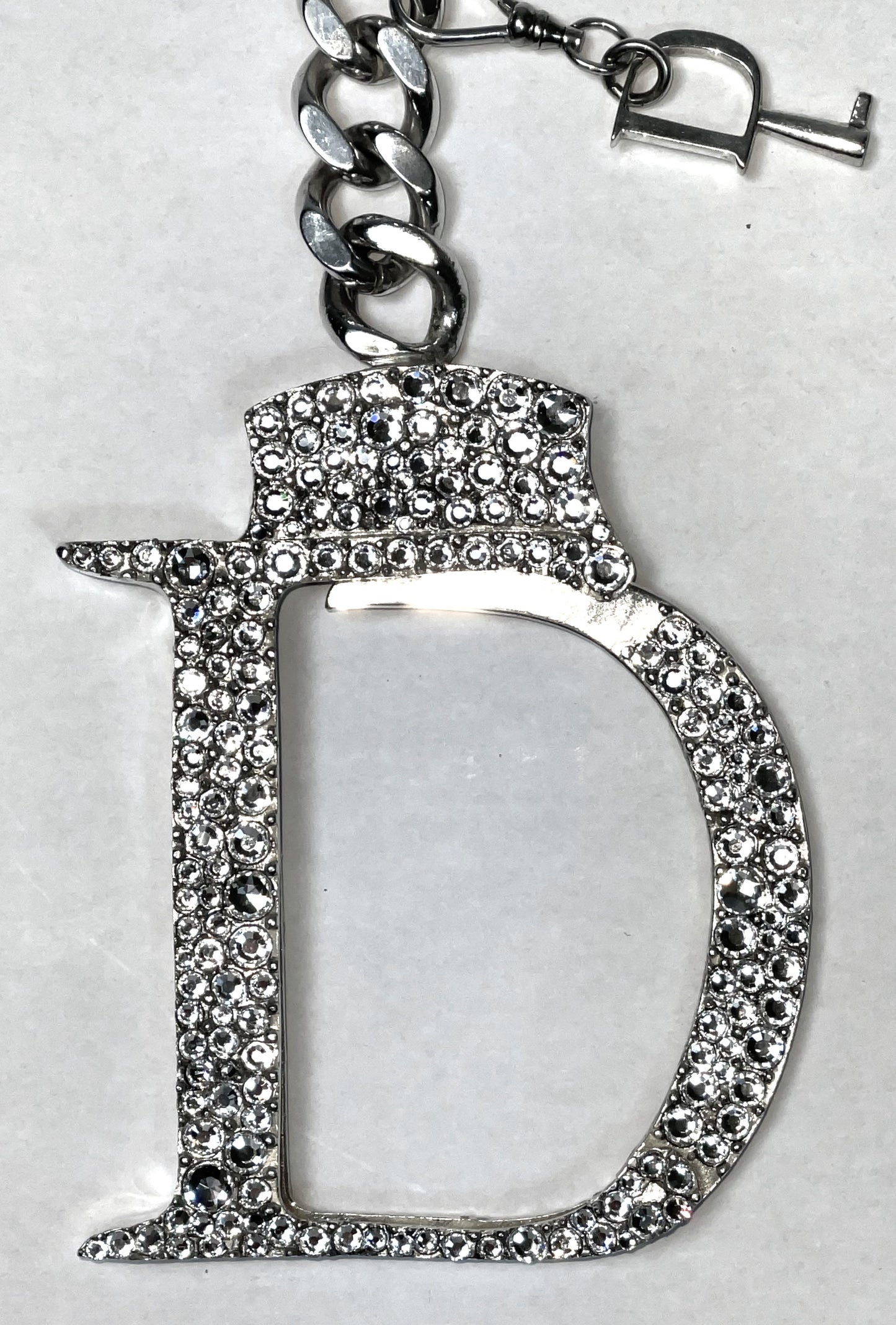 *EXTREMELY RARE* ARCHIVAL F/W 2000 Christian Dior by John Galliano Haute Couture Runway Silver Crystal Bondage Handcuffs Bracelet