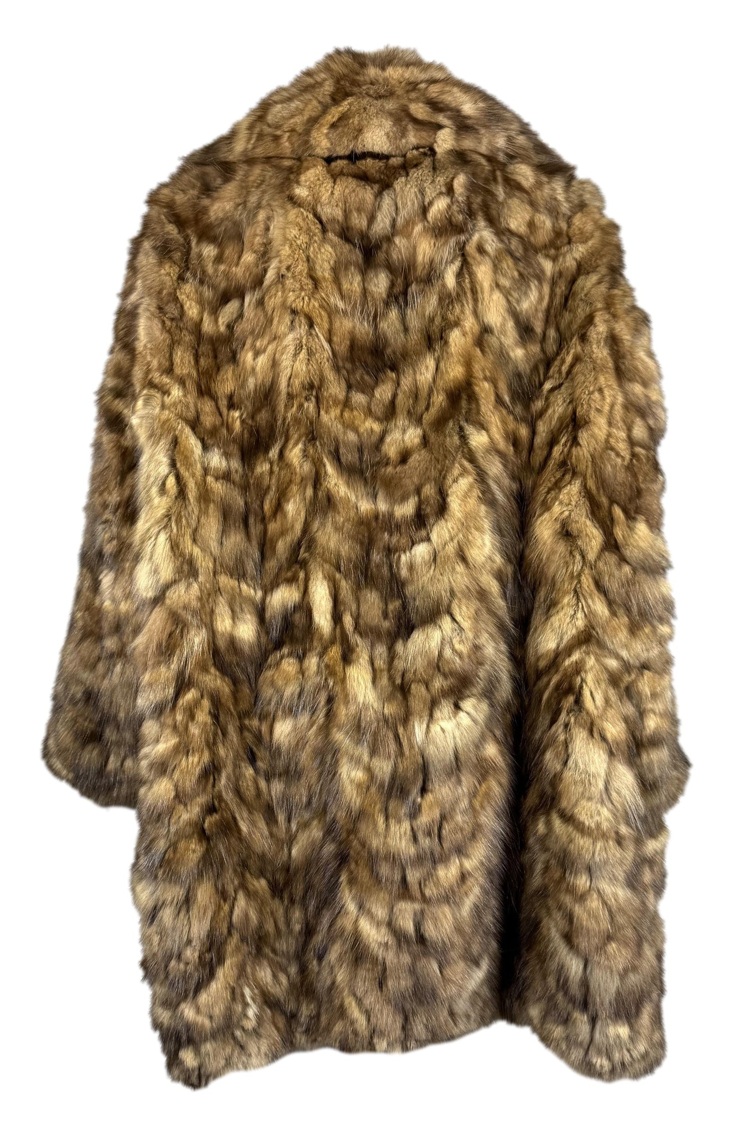 RARE 2000's Versace Sable Fur Baggy Coat Jacket