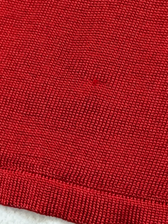2000's Christian Dior by John Galliano Sheer Red Slinky Cami Tank Top