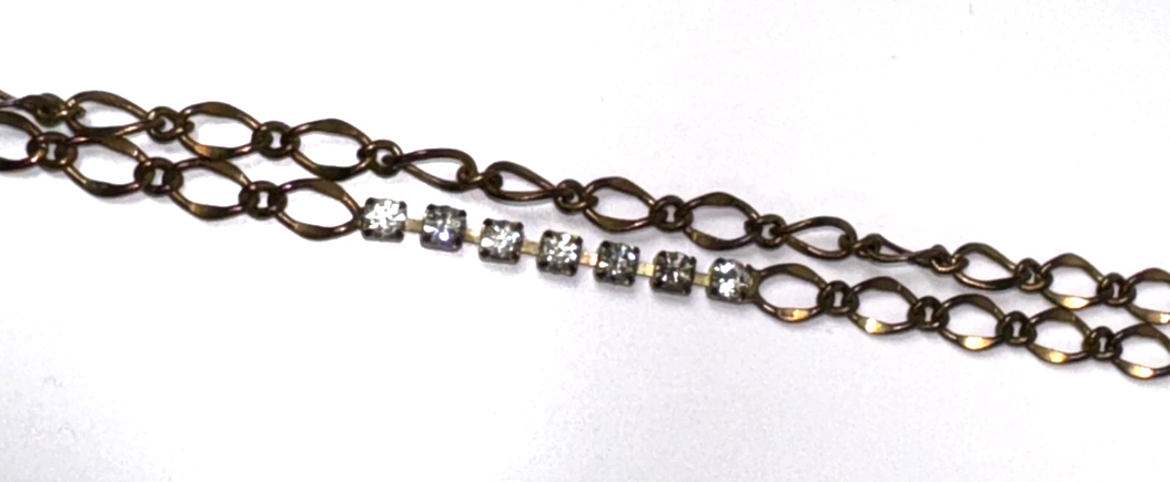 2000's Dsquared2 Leopard Fur Handbag Clutch Crystal Chain Strap