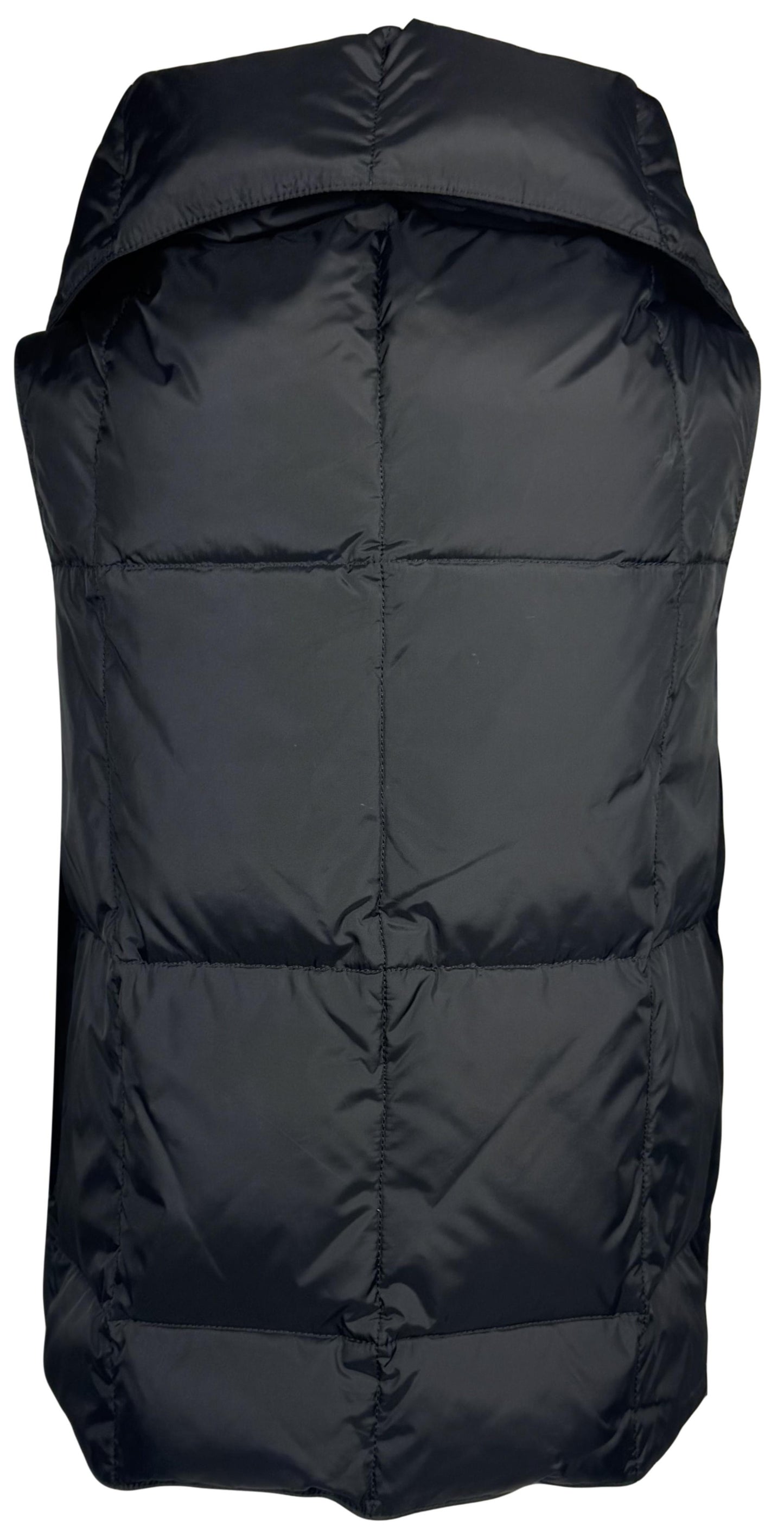 2007 Gianfranco Ferre Black Puffer Vest Jacket
