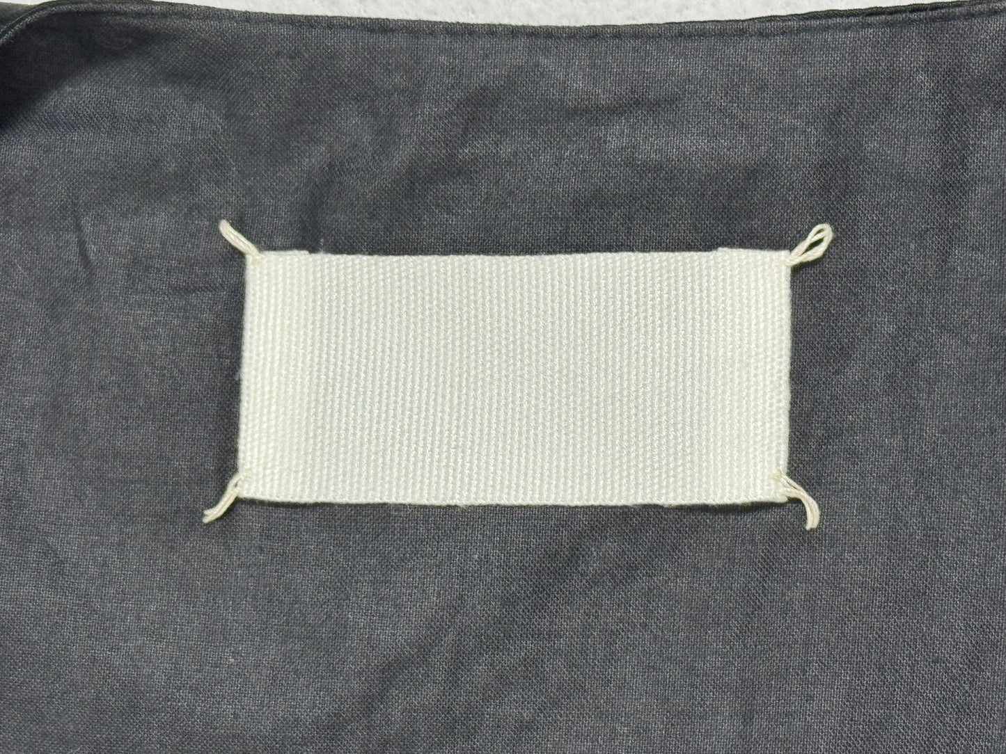 2000's Maison Martin Margiela Plunging Black Straps Cut-Out Long Top Vest