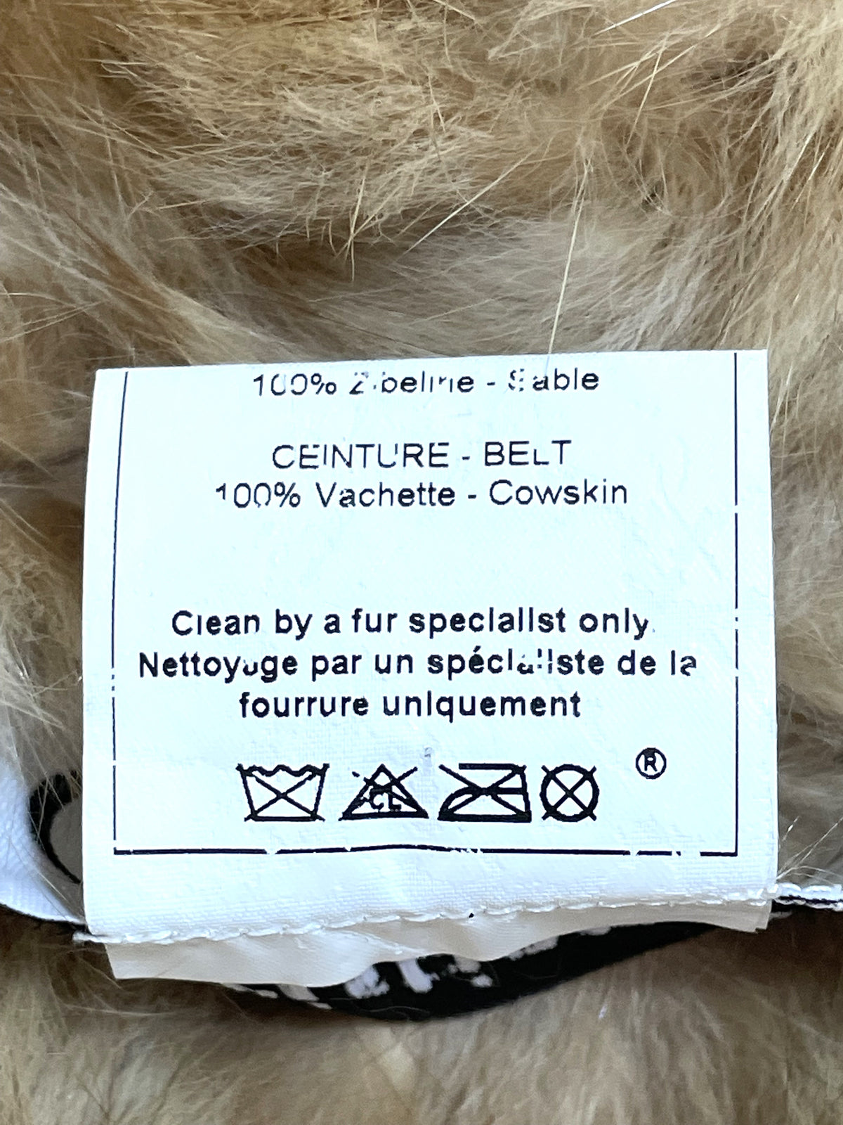 F/W 2001 Christian Dior x John Galliano EXCEPTIONALLY RARE Zibeline Golden Sable Fur Baggy Full Length Coat Jacket