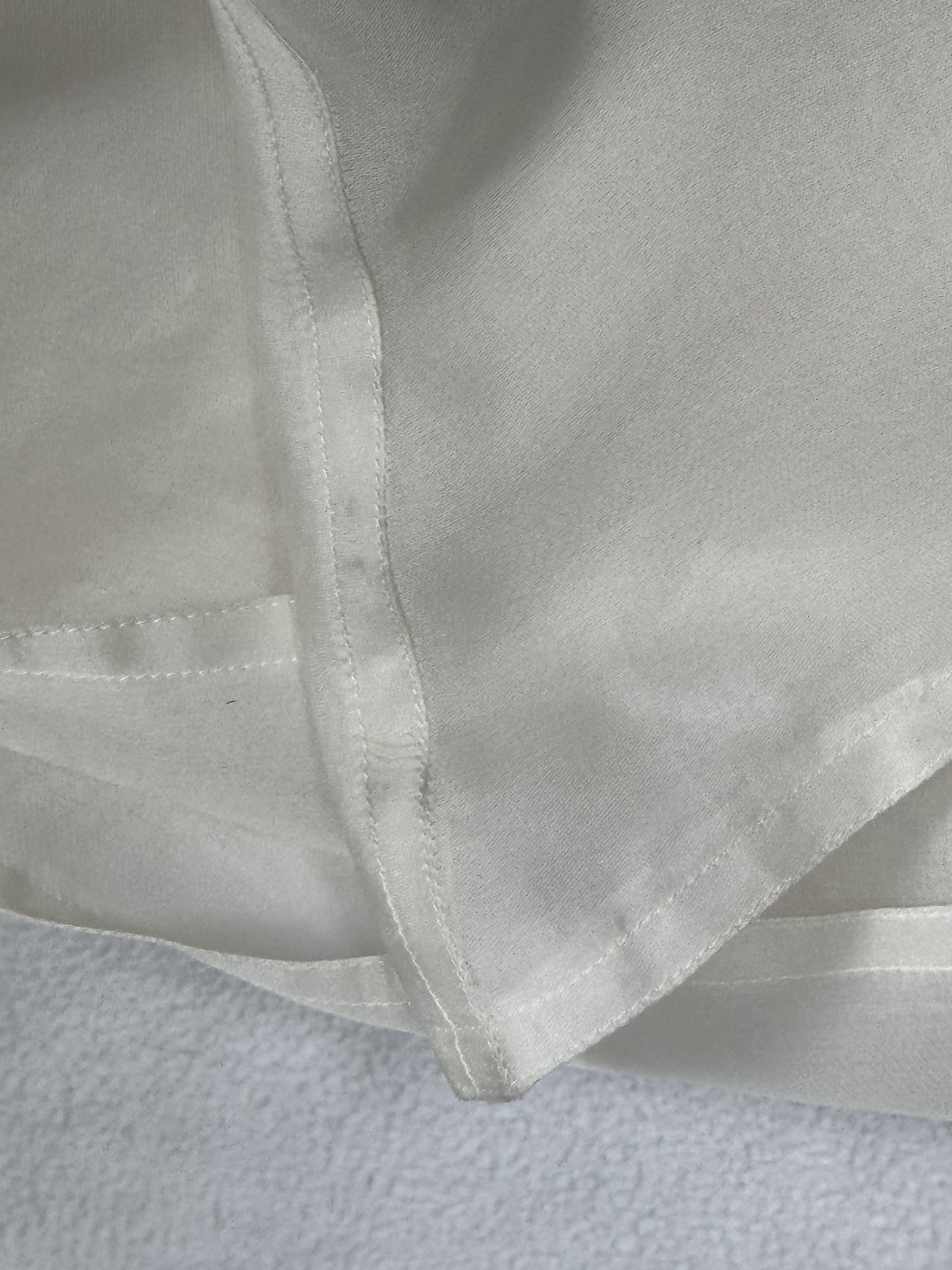 F/W 2001 Jean Paul Gaultier Haute Couture Runway Sheer White Silk Organza Cut-Out Sides Long Trench Coat Jacket Dress