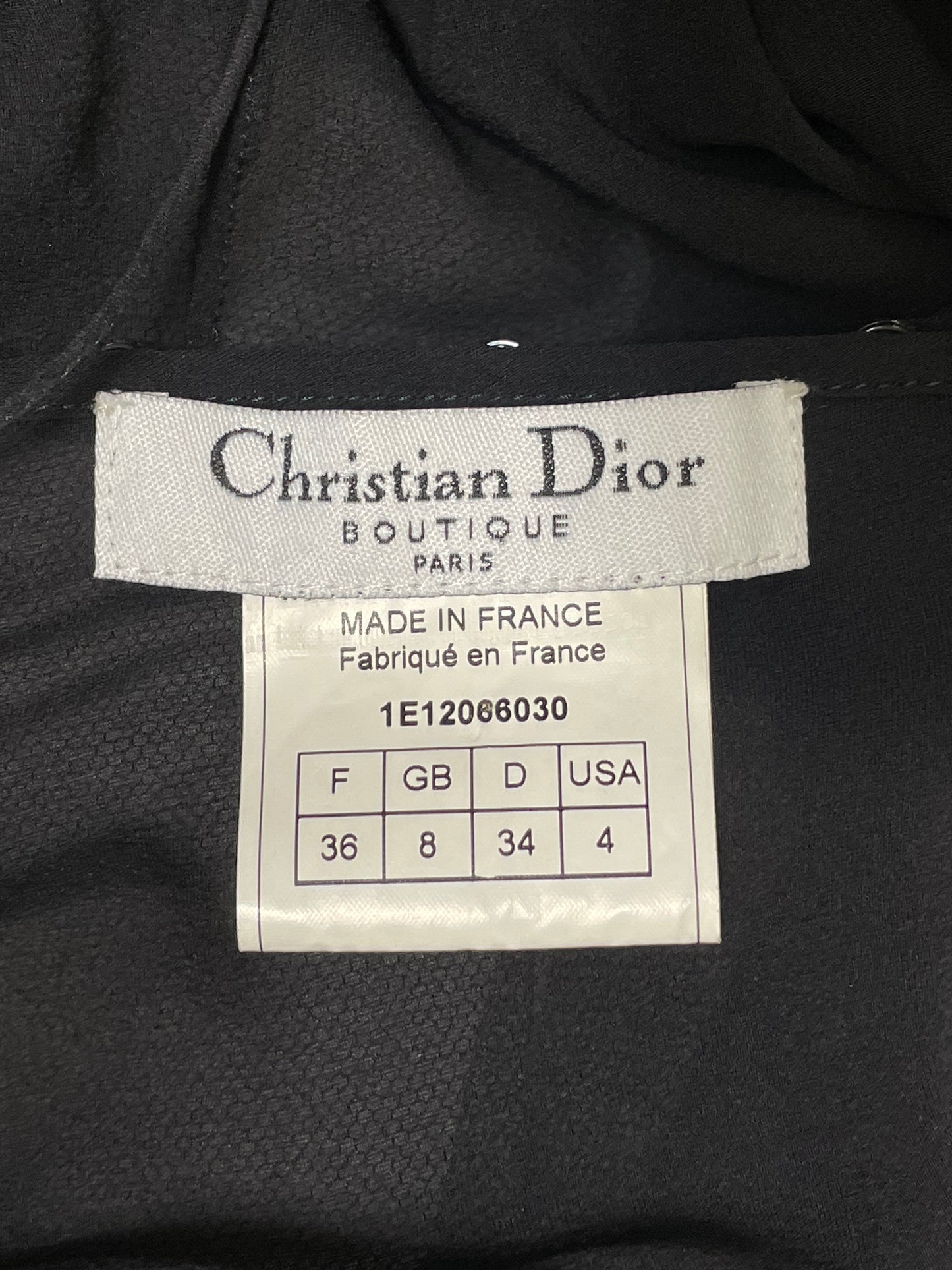 S/S 2001 Christian Dior by John Galliano Runway Black Swan Ballerina Tulle Zipper Dress