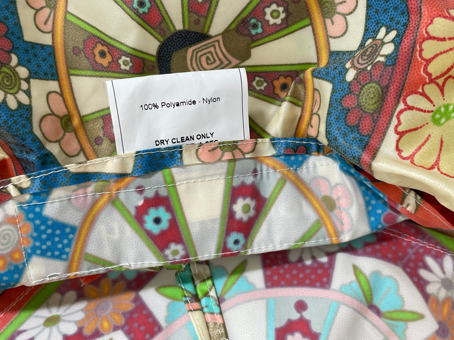 S/S 2001 Christian Dior by John Galliano Runway Nylon Japanese Print Jacket