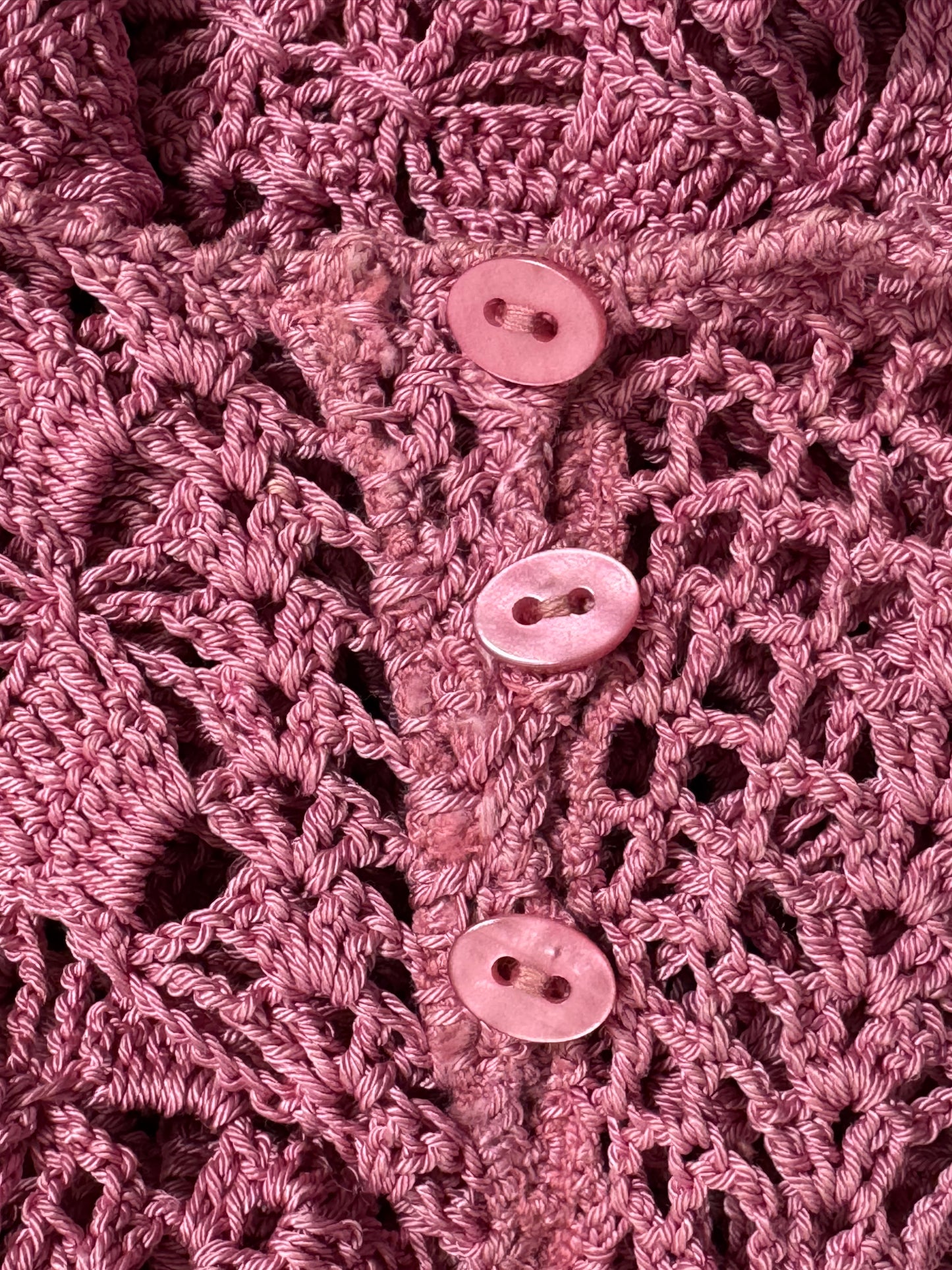 S/S 2001 Christian Dior by John Galliano Sheer Pink Knit Chainmail Asymmetrical Mini Dress