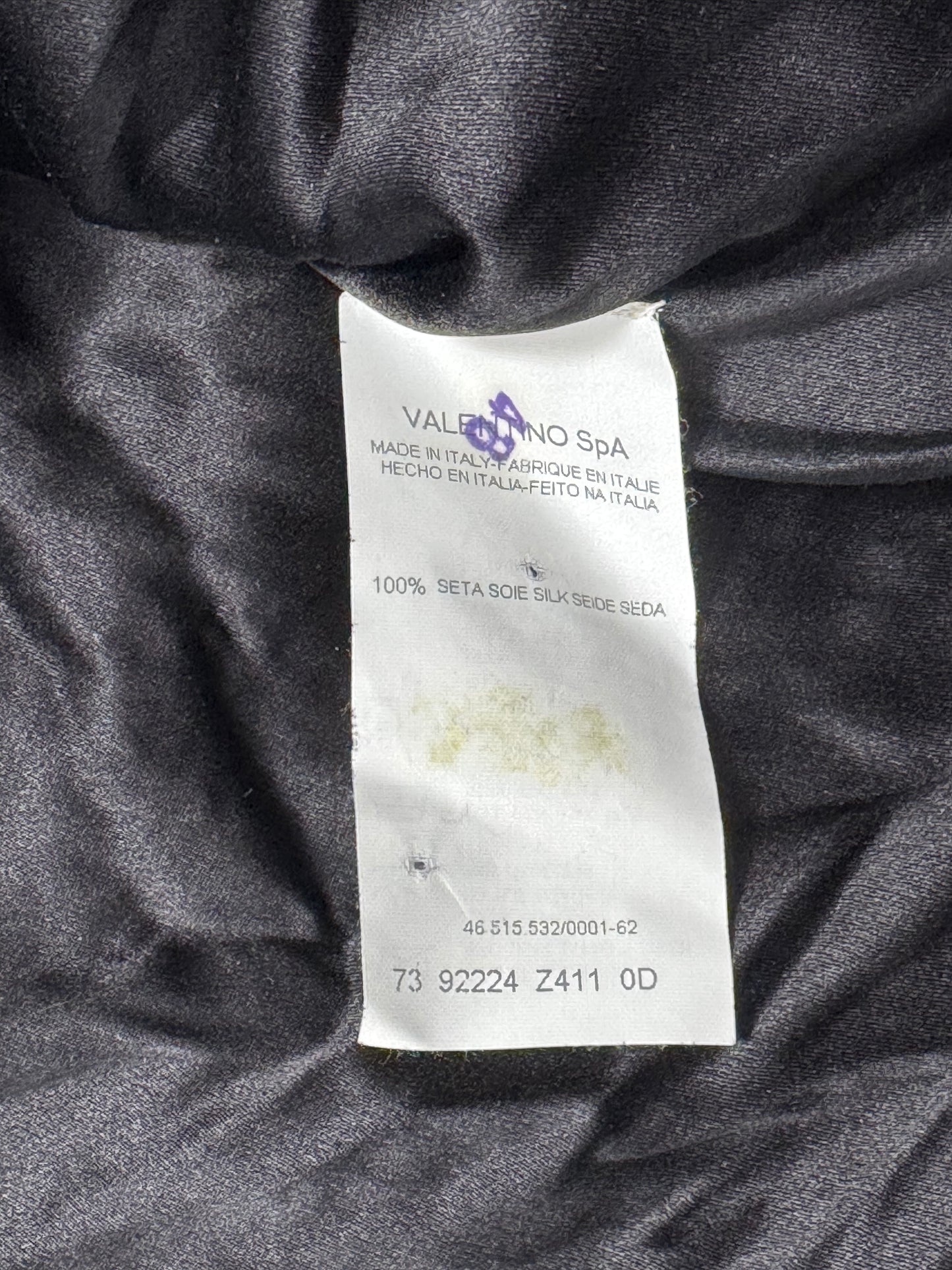 S/S 2001 Valentino Runway Black & White Sequin Bomber Jacket