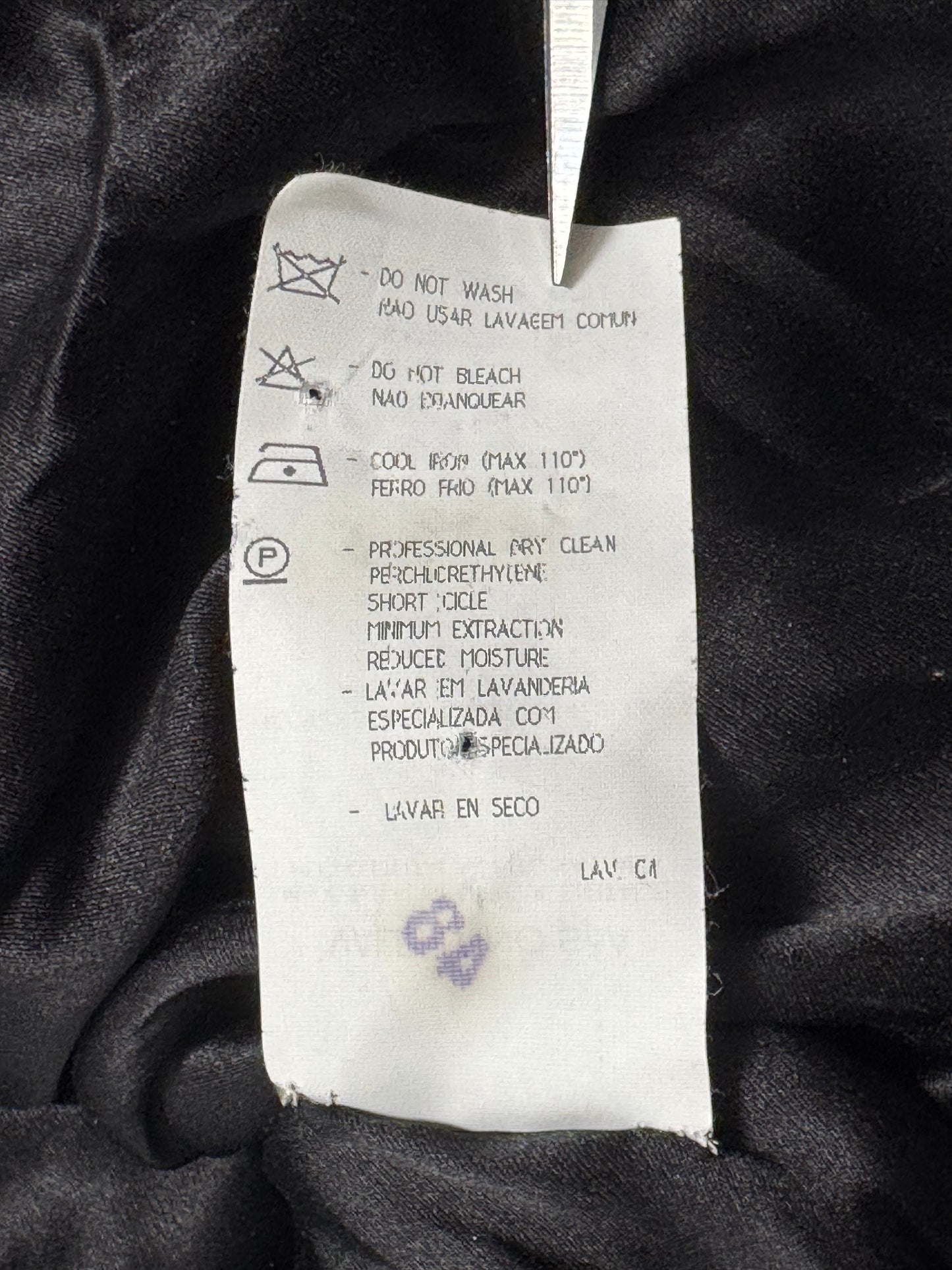 S/S 2001 Valentino Runway Black & White Sequin Bomber Jacket