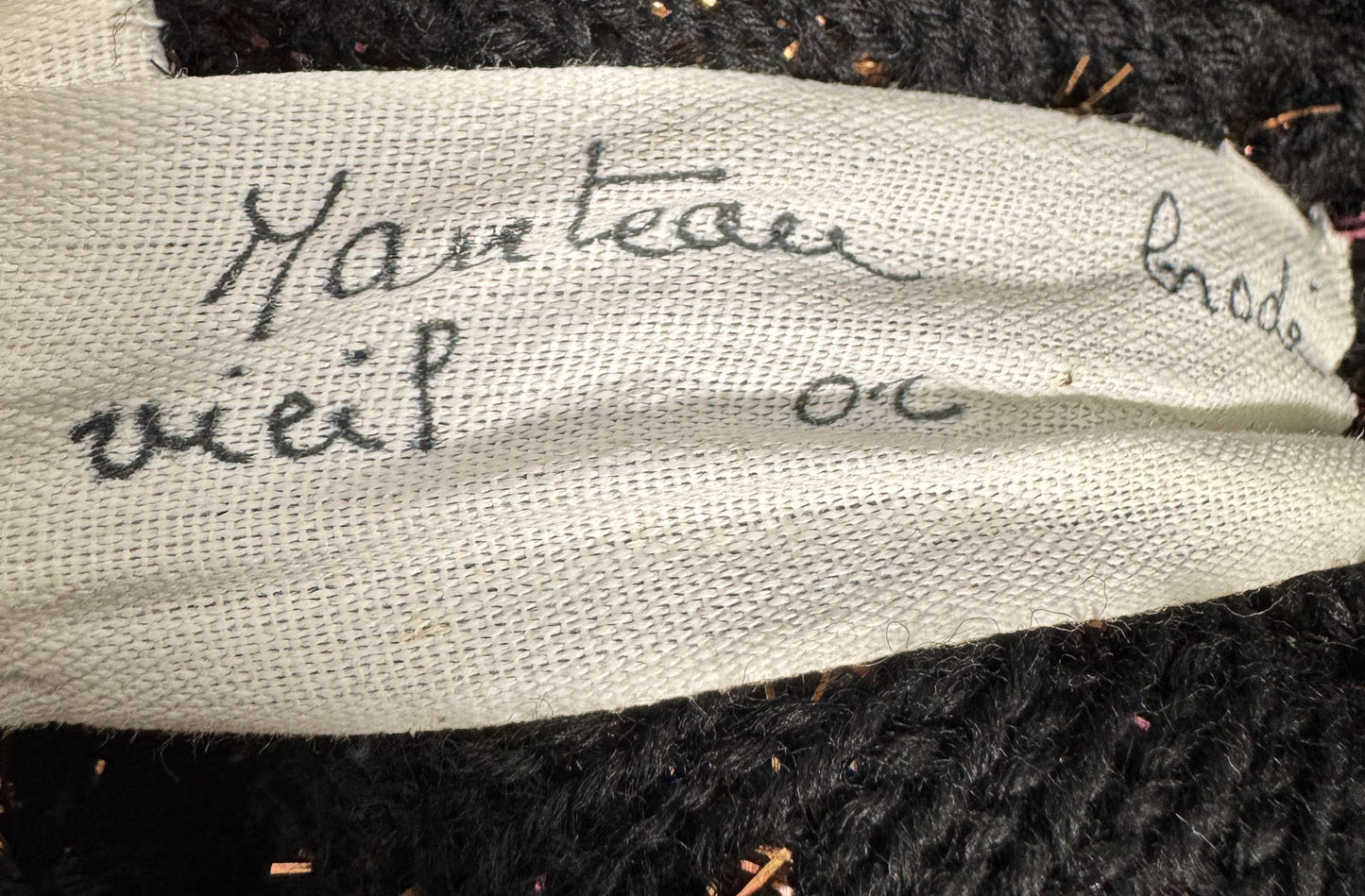 2002 Christian Dior x John Galliano Haute Couture Bronze & Purple Glitter Knit Cocoon Coat Jacket