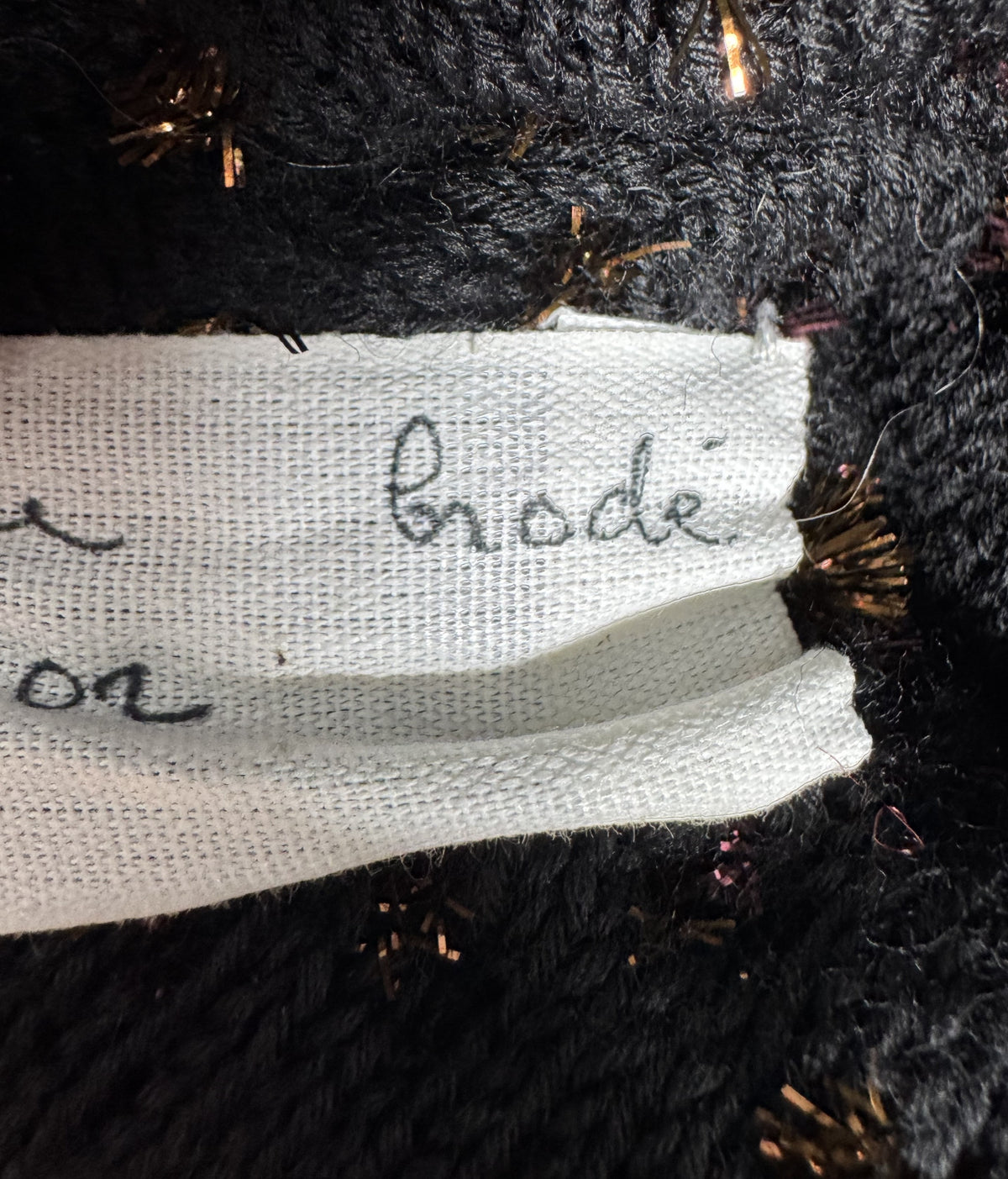 RARE 2002 Christian Dior x John Galliano Haute Couture Bronze & Purple Glitter Knit Cocoon Coat Jacket