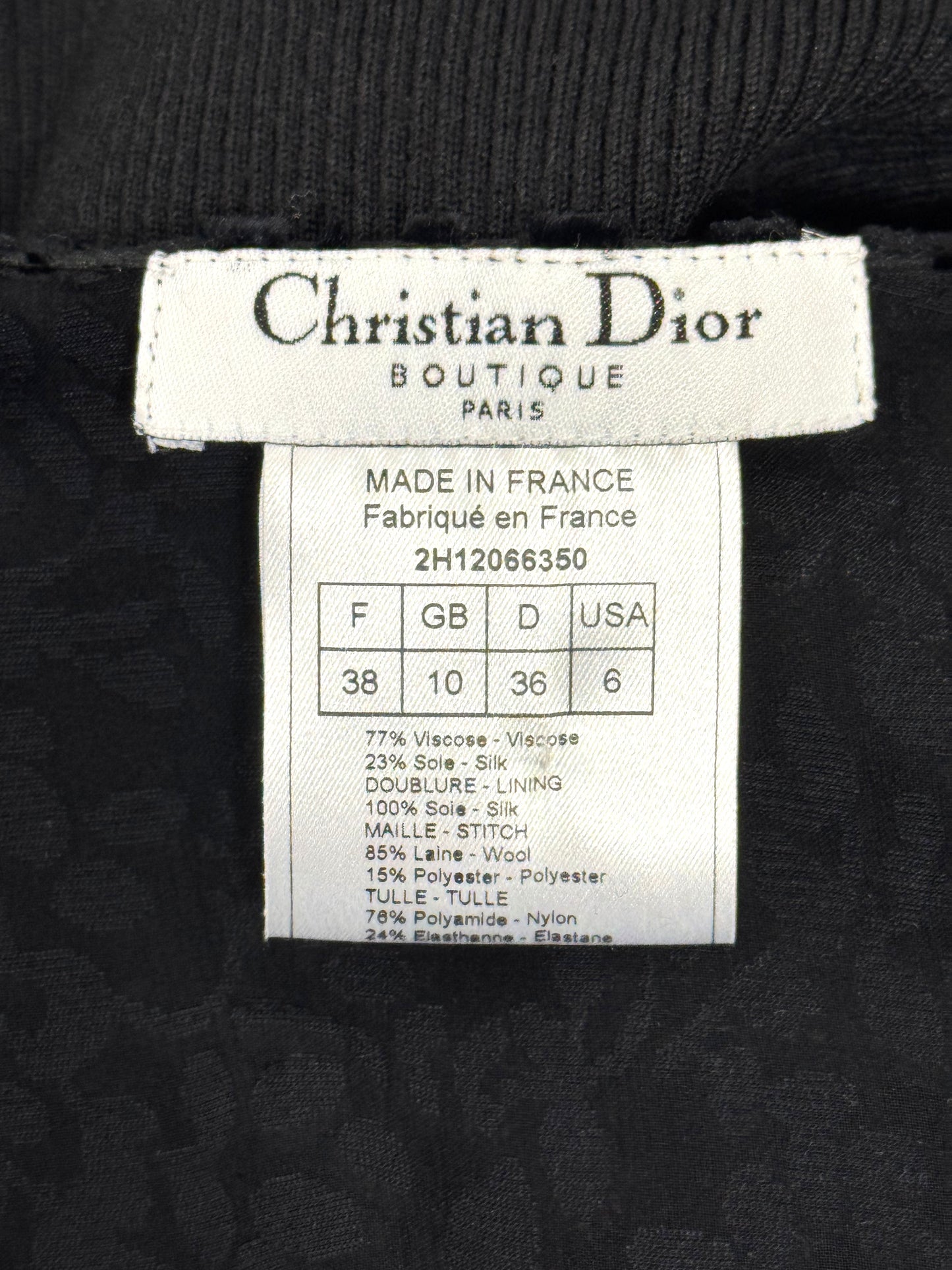 F/W 2002 Christian Dior by John Galliano Runway Plunging Sheer Black Velvet & Knit Bodycon Maxi Dress