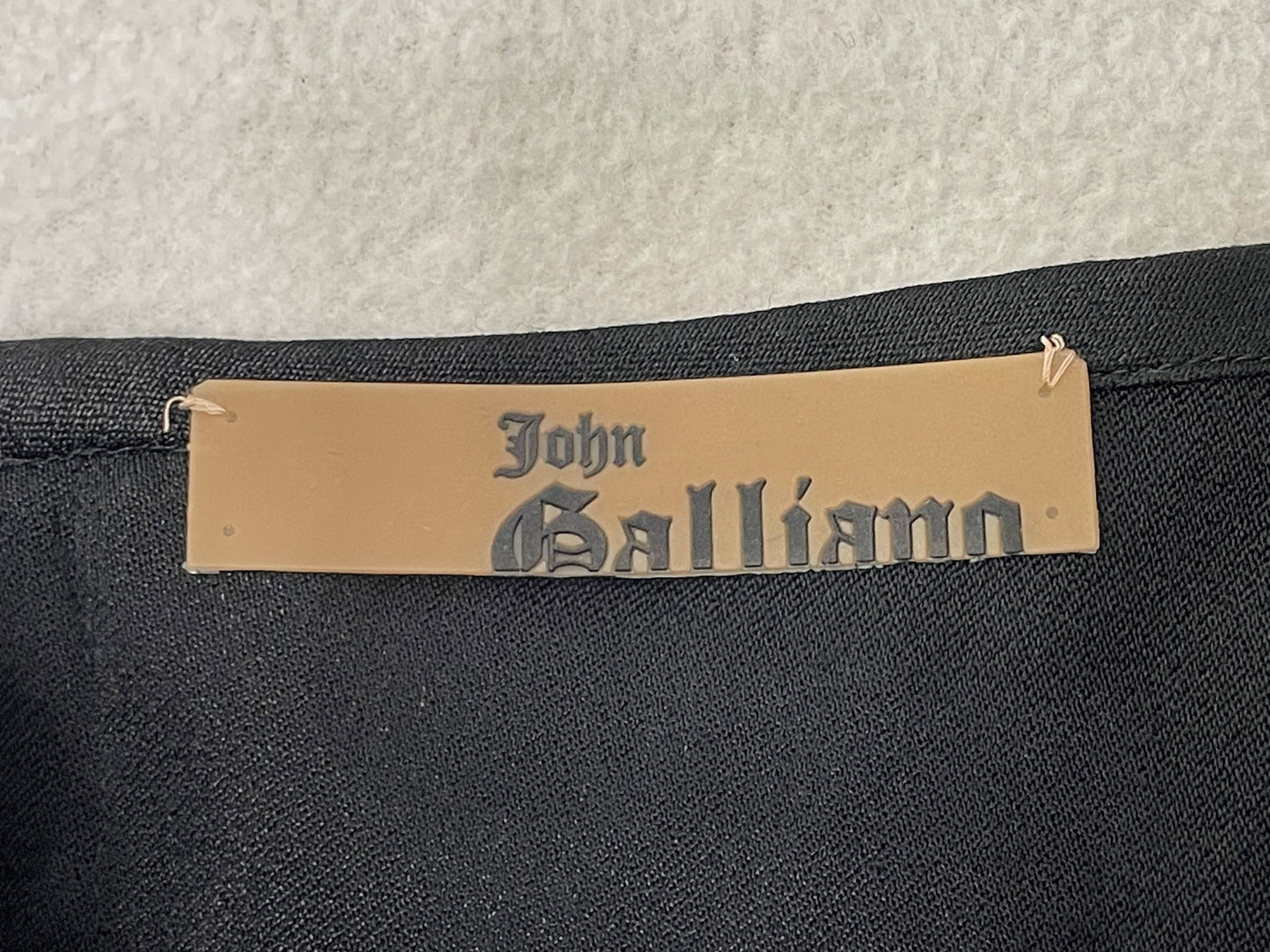 F/W 2002 John Galliano Black Wasp Waist Pin-Up Corset Top
