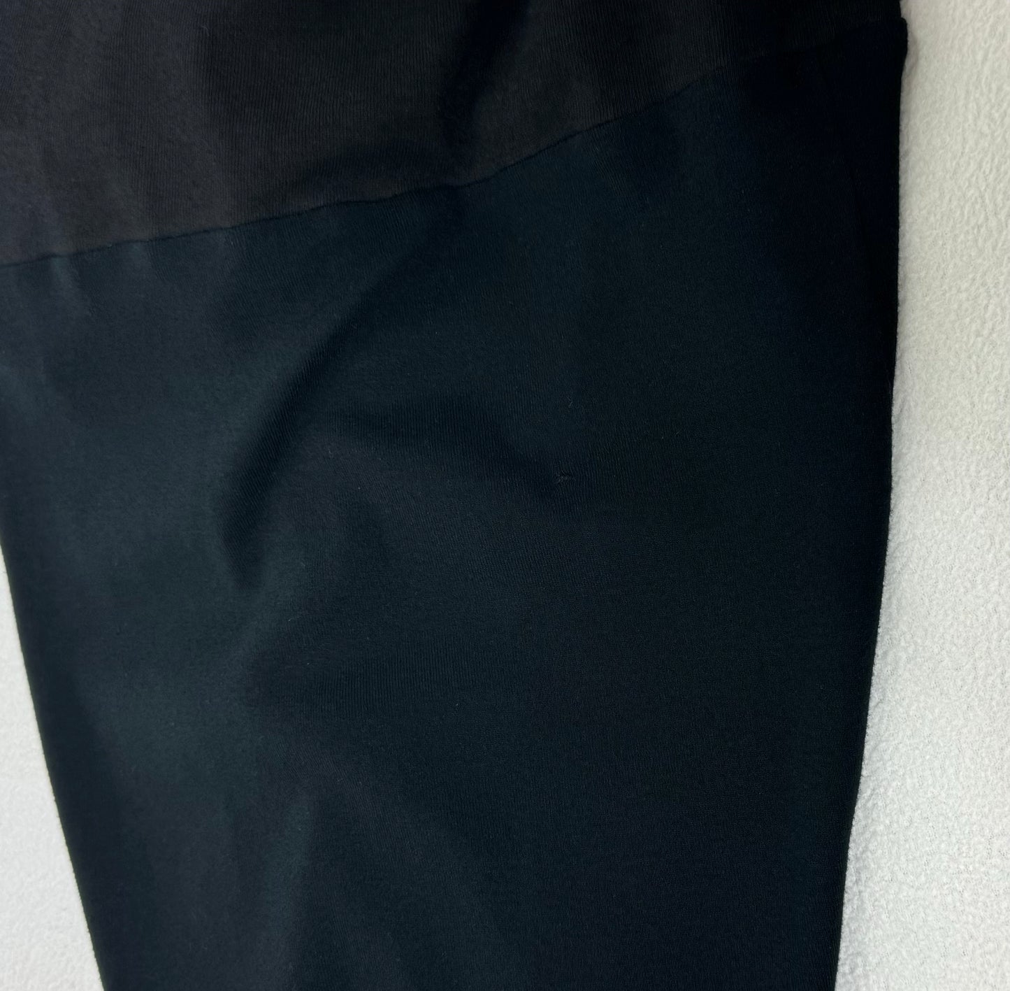 F/W 2002 Maison Martin Margiela Artisanal Black Deconstructed T-Shirt Maxi Dress