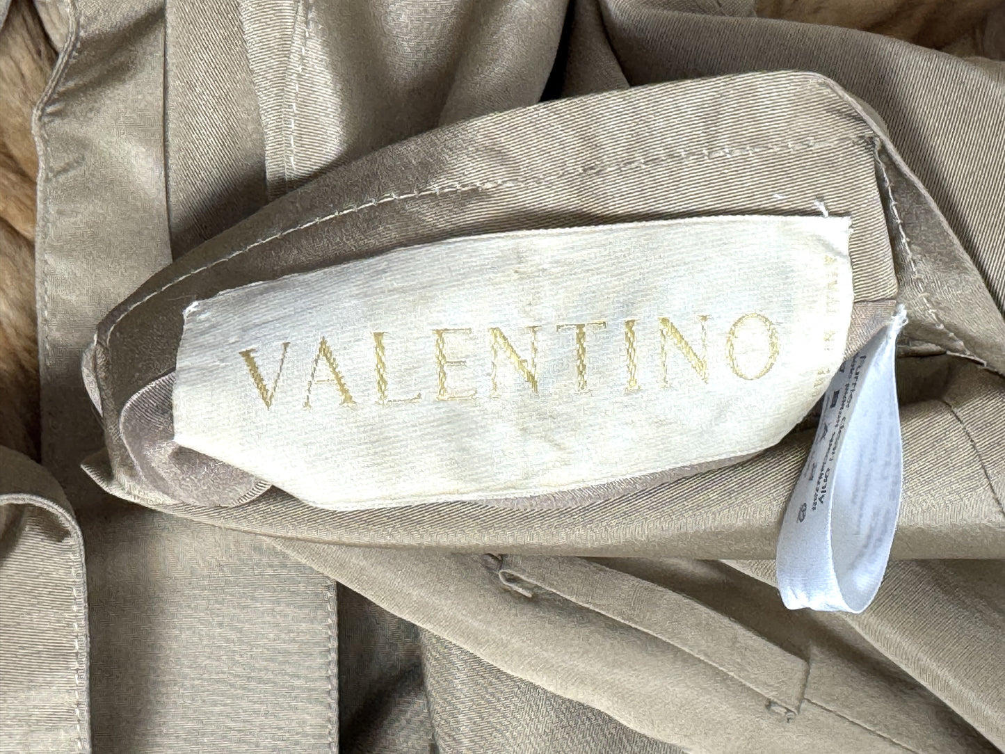 F/W 2002 Valentino Runway Weasel & Lynx Fur Reversible Dress Vest Jacket