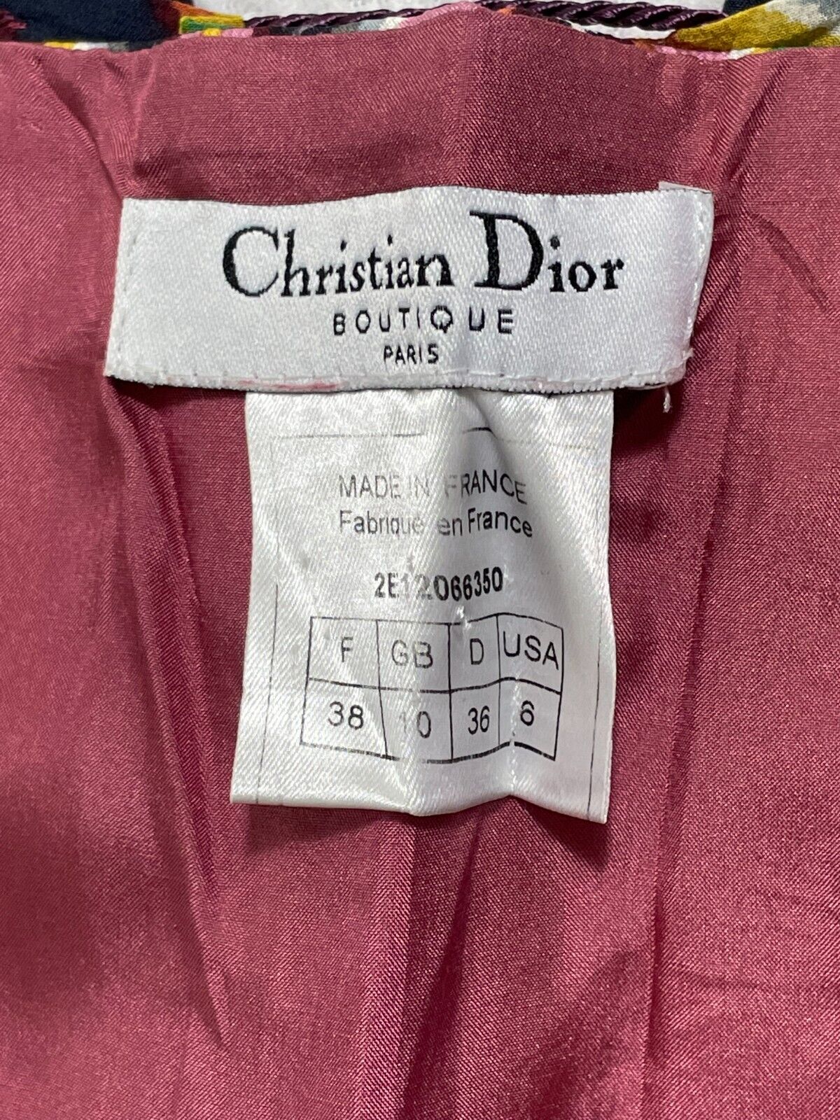 S/S 2002 Christian Dior by John Galliano Rasta Bustier Strapless High Slit Maxi Dress