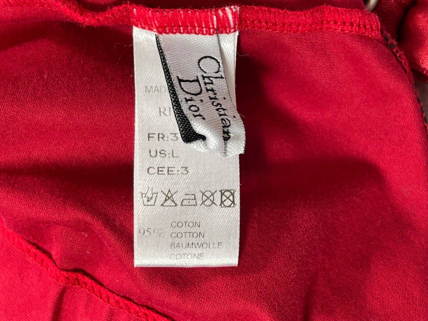 S/S 2003 Christian Dior by John Galliano Hardcore Red Bondage Buckle Straps Bodysuit Top