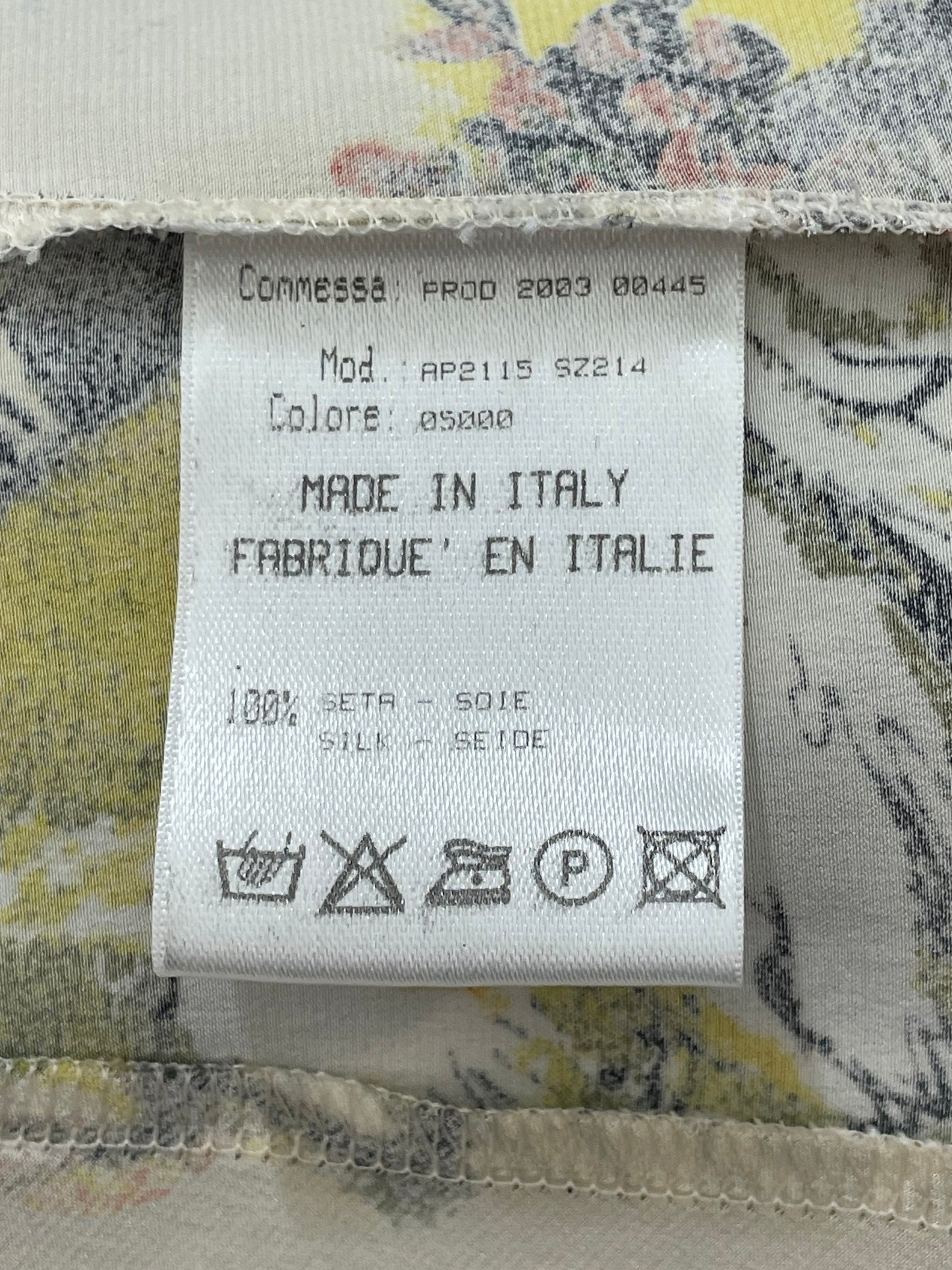 2003 Roberto Cavalli Plunging Black Amor Print Silk Mermaid Maxi Dress w Gold Chain Strap