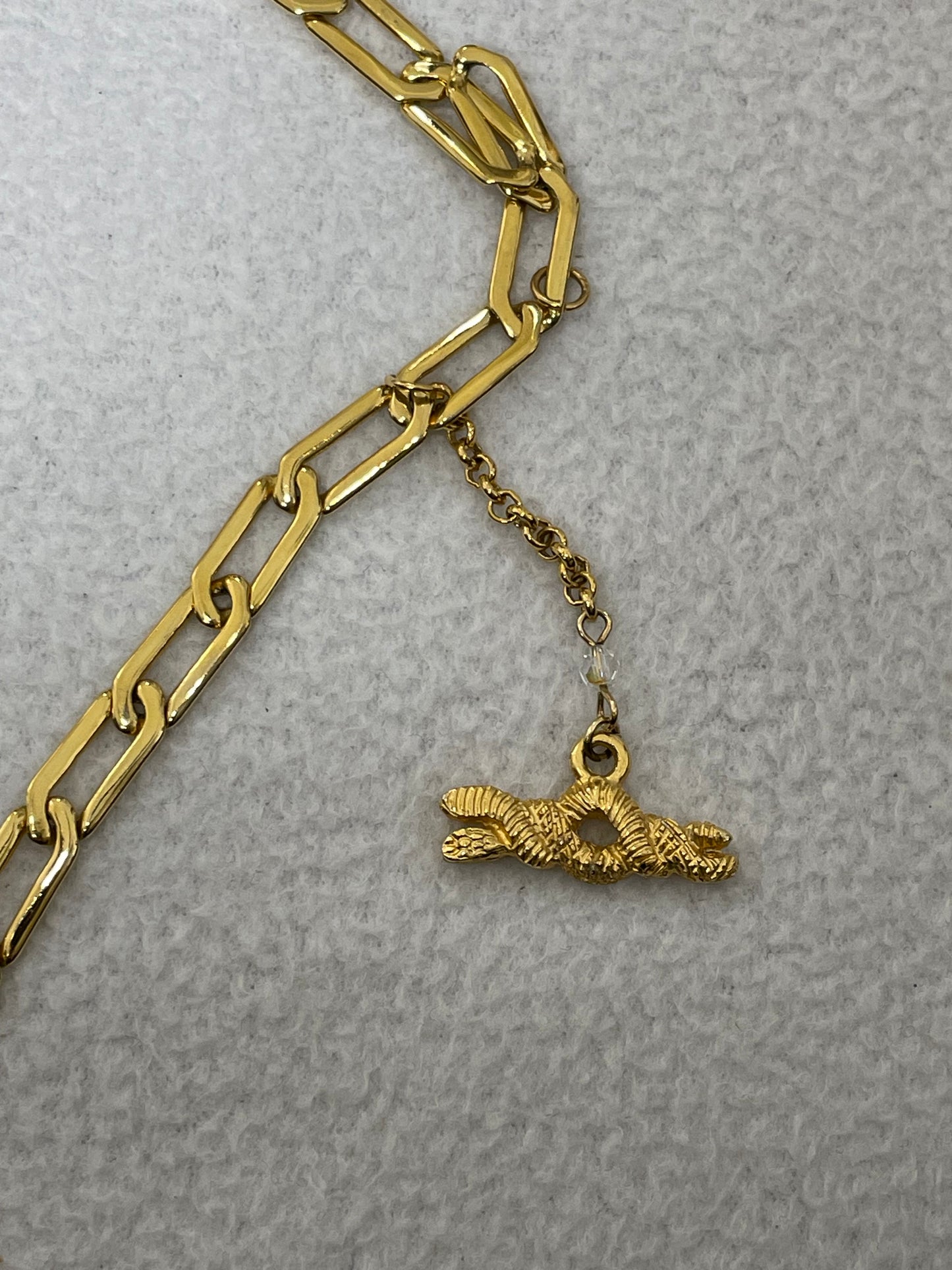 2003 Roberto Cavalli Plunging Black Amor Print Silk Mermaid Maxi Dress w Gold Chain Strap