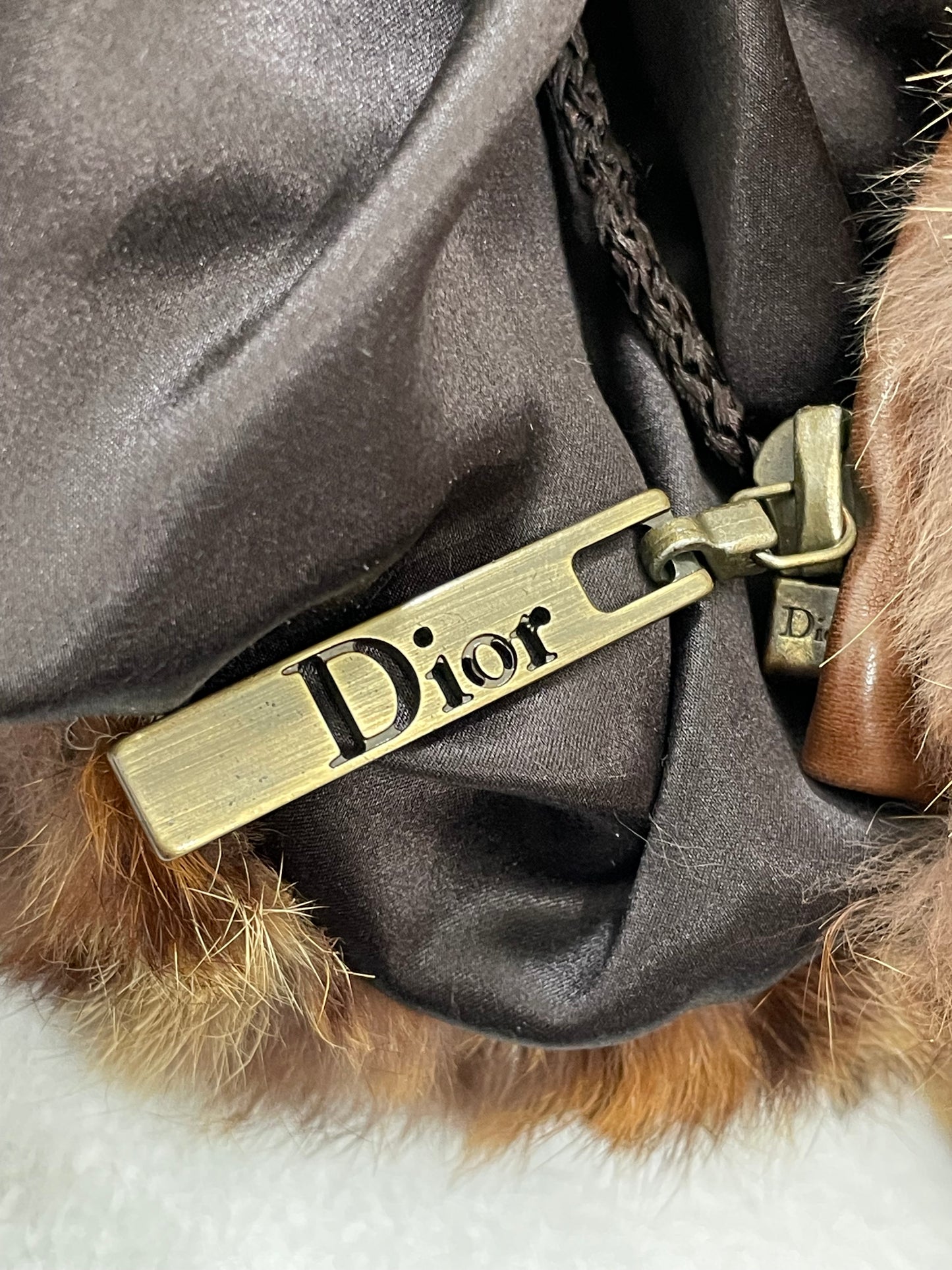F/W 2004 Christian Dior by John Galliano Leopard Print Fur Hooded Coat Jacket