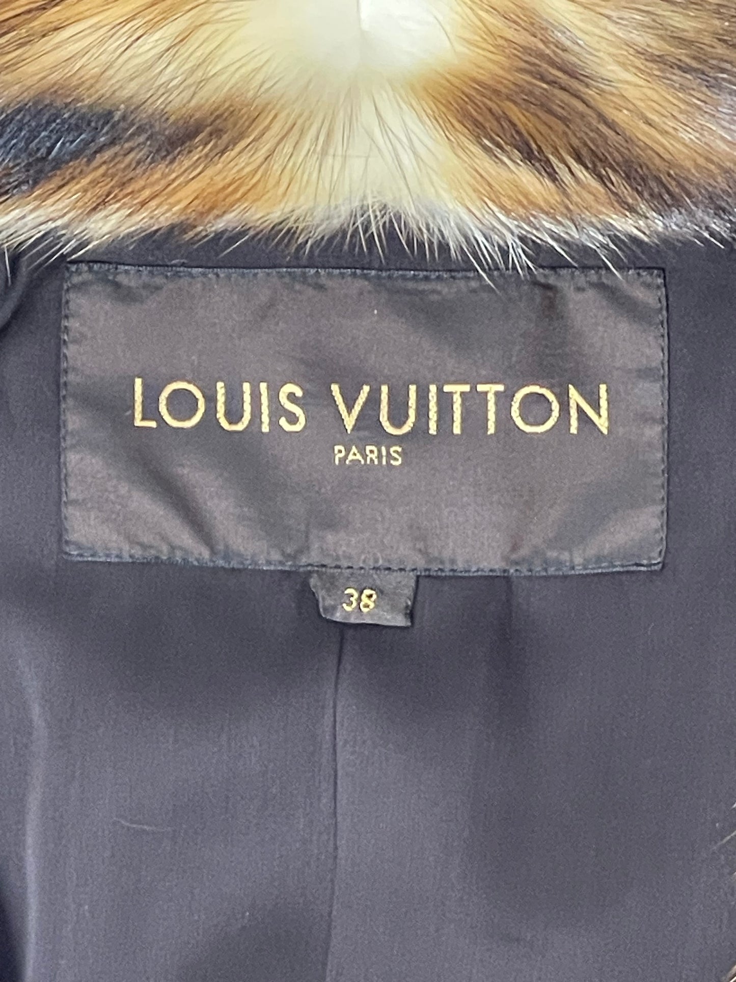 F/W 2004 Louis Vuitton by Marc Jacobs Runway Fitch Fur Long Coat