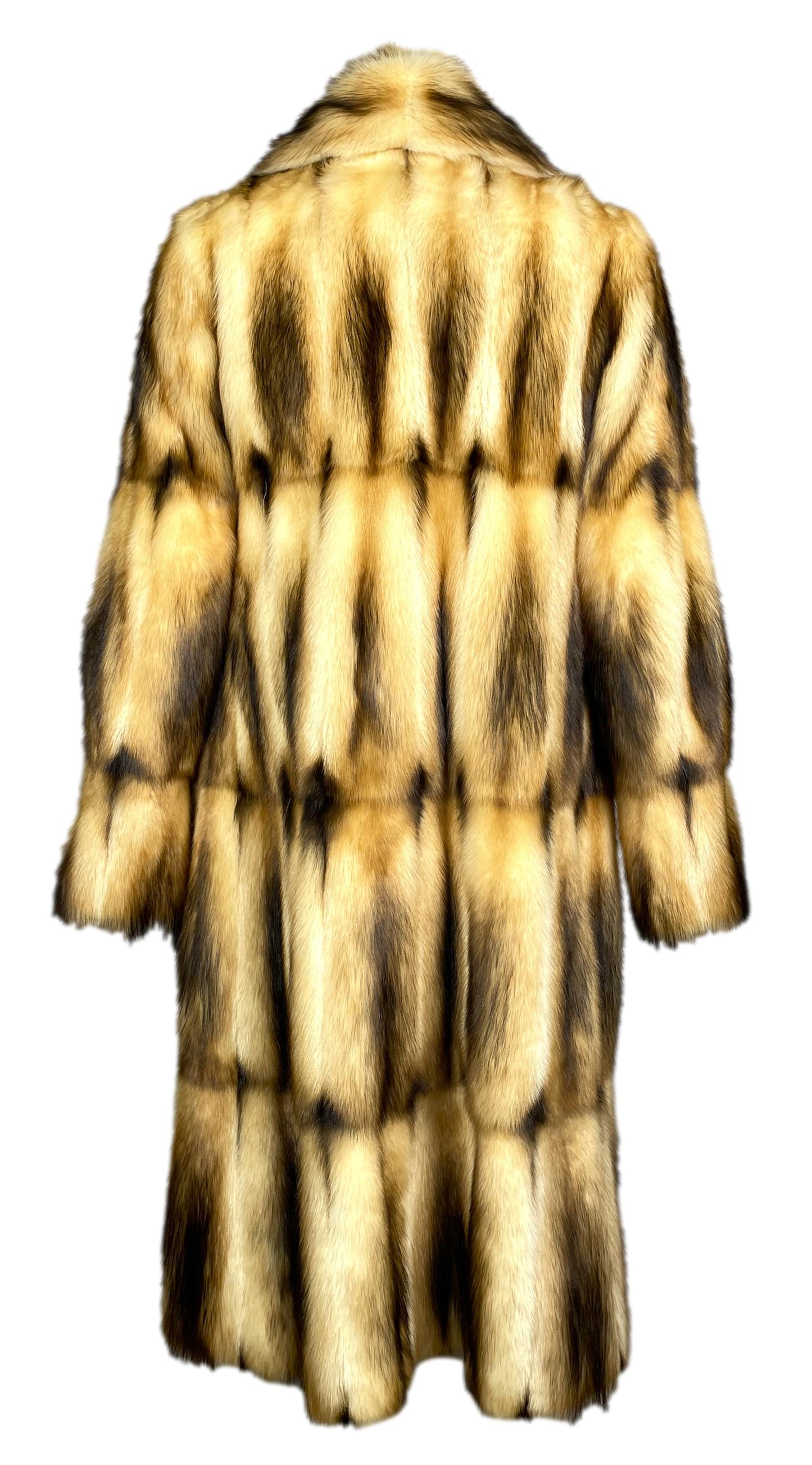 F/W 2004 Louis Vuitton by Marc Jacobs Runway Fitch Fur Long Coat