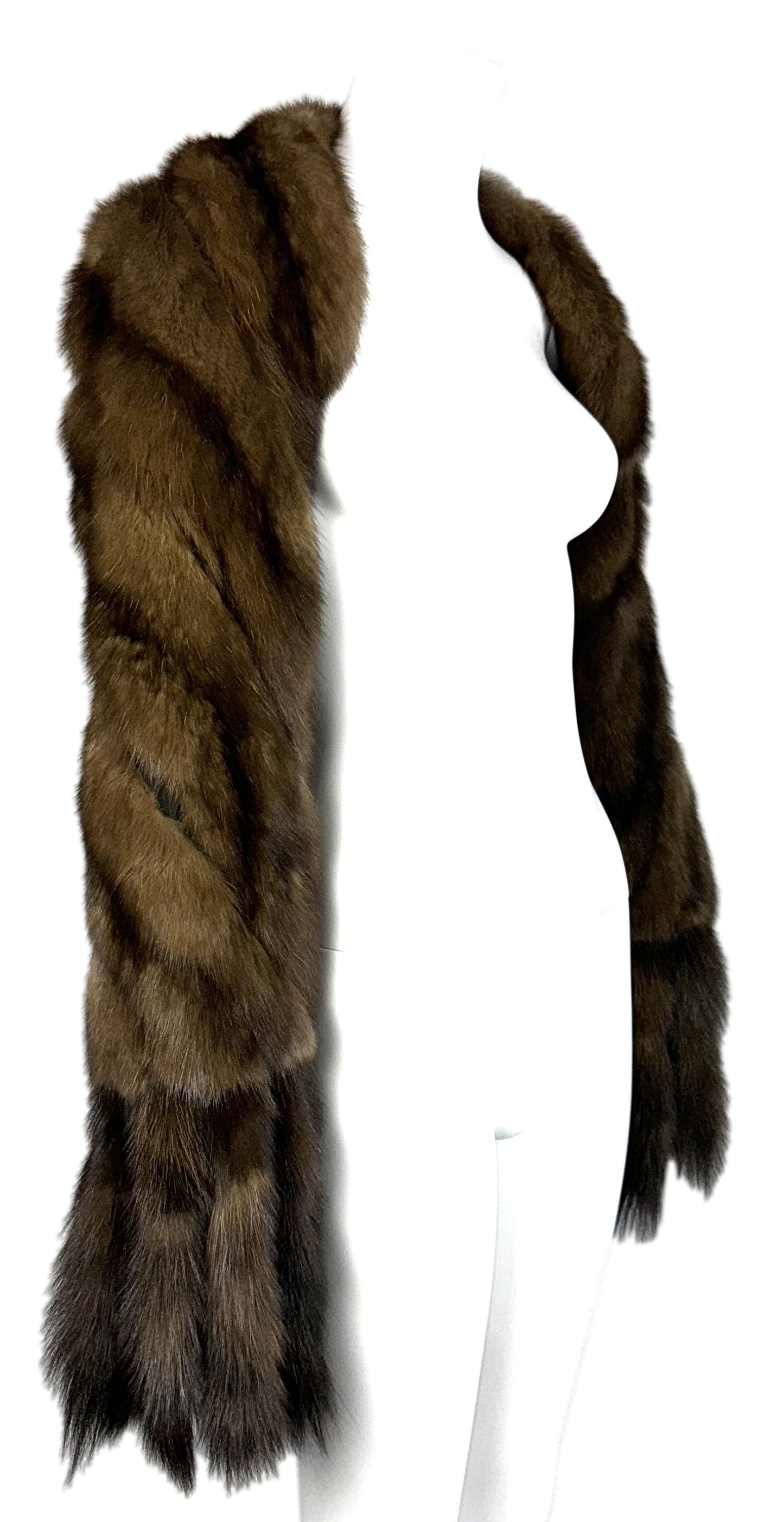 F/W 2004 Valentino Runway Sable Fur Bolero Jacket
