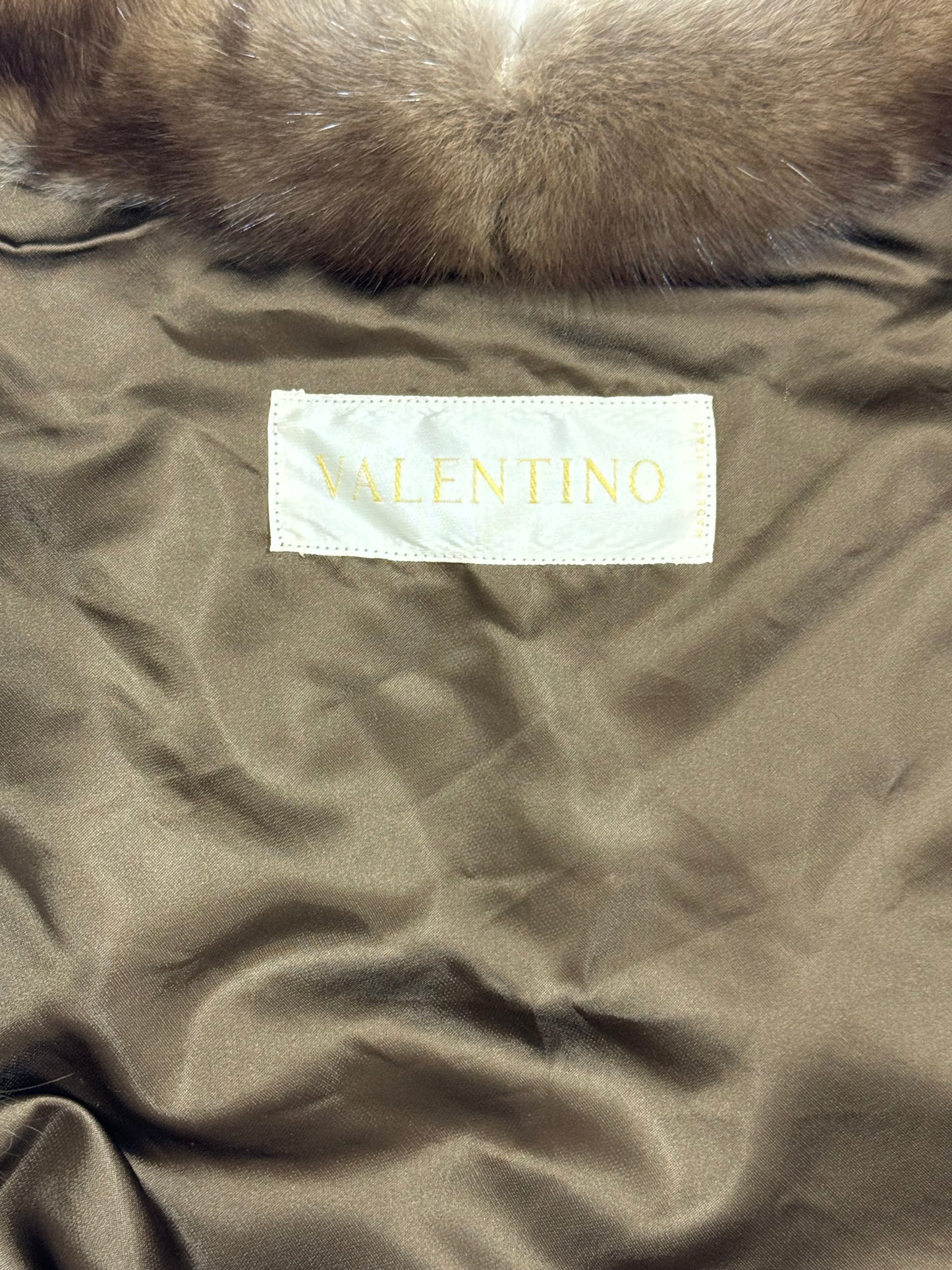F/W 2004 Valentino Runway Sable Fur Bolero Jacket