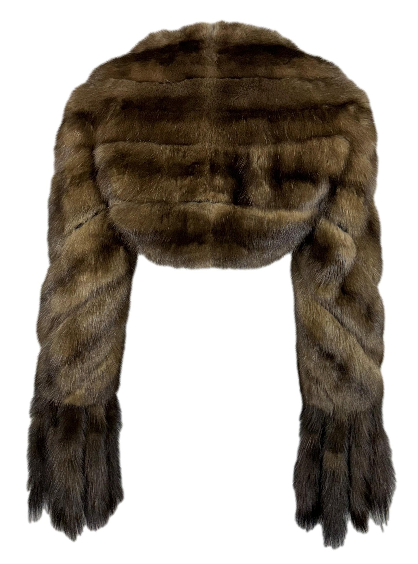 F/W 2004 Valentino Runway Sable Fur Bolero Jacket