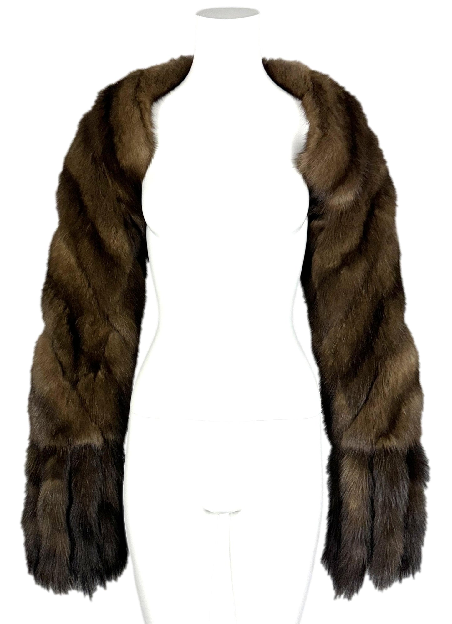 F/W 2004 Valentino Runway Sable Fur Bolero Jacket