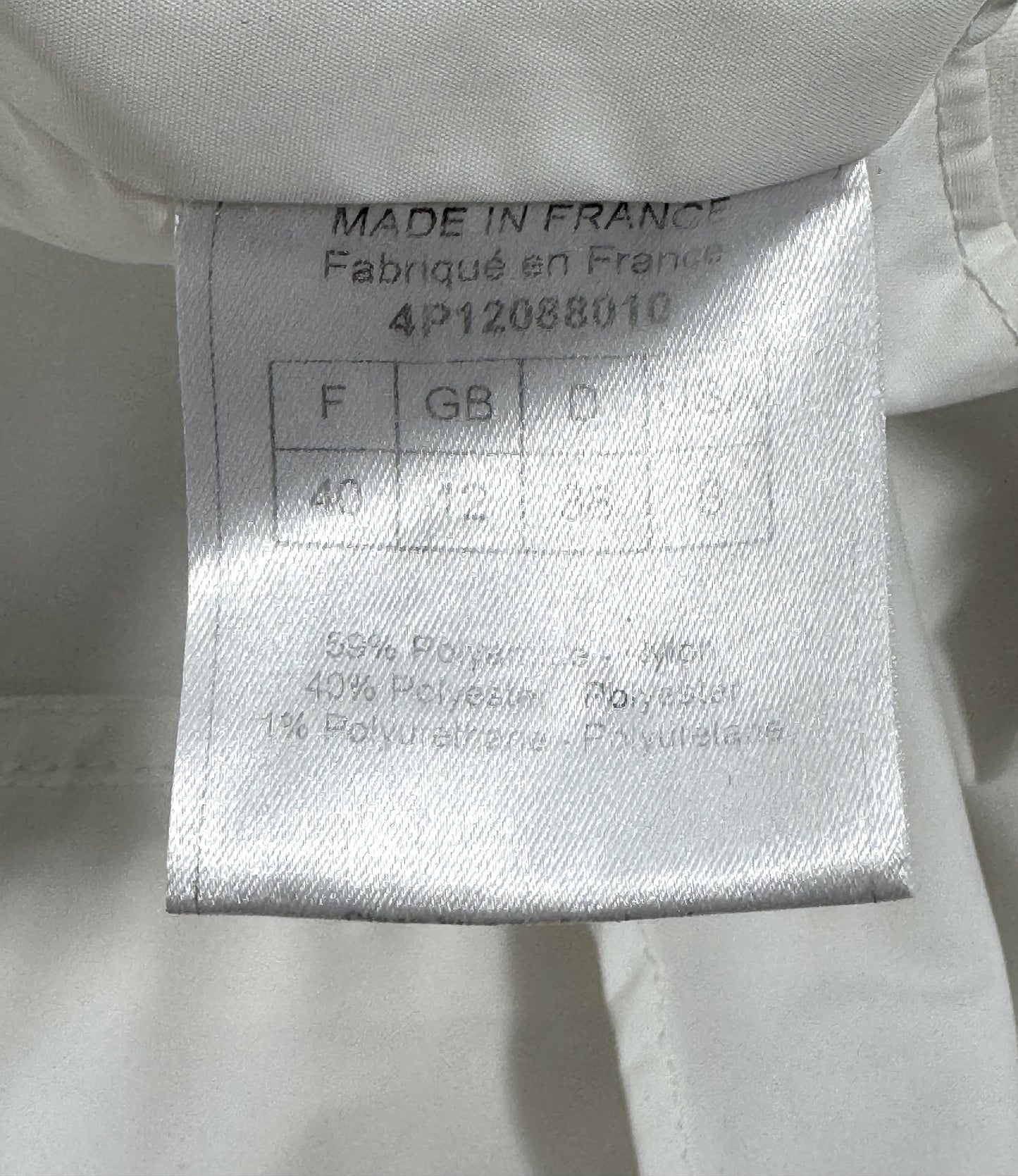 S/S 2004 Christian Dior by John Galliano White Cropped Trench Coat Jacket