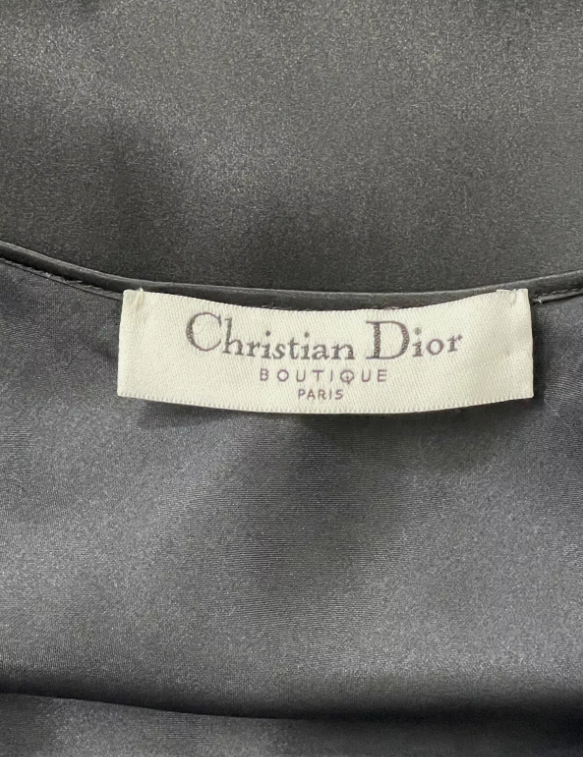 F/W 2005 Christian Dior by John Galliano Black Swan Ballerina Black Tulle Maxi Dress