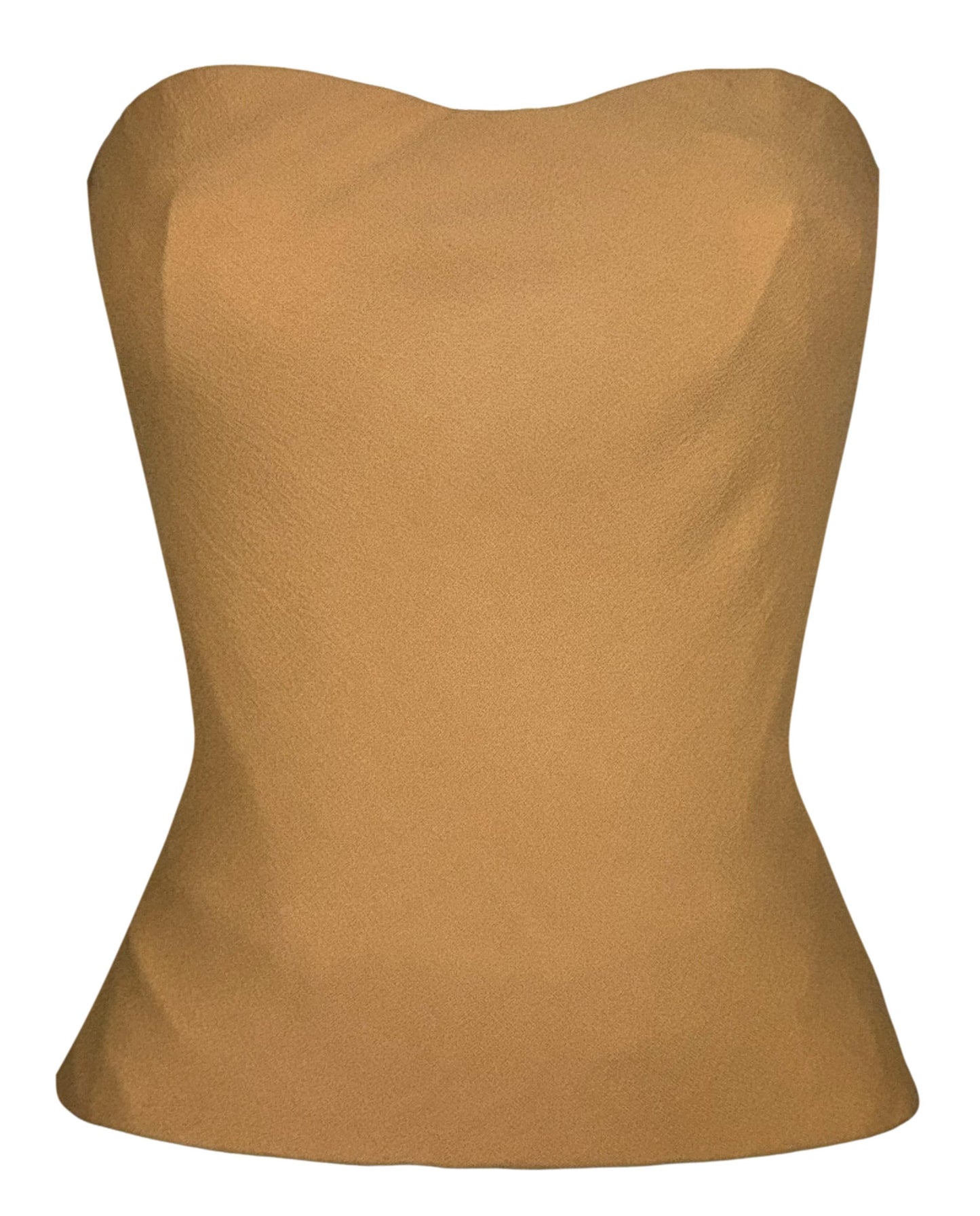 S/S 2005 Christian Dior by John Galliano Haute Couture Nude Silk Bustier Top