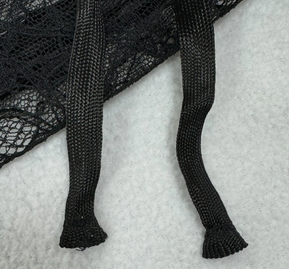 S/S 2005 Christian Dior x John Galliano Sheer Black Lace & Mesh Pencil Dress