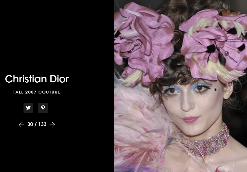 F/W 2007 Christian Dior by John Galliano Haute Couture Runway Large Pastel Crystal Earrings Bracelet & Ring Set
