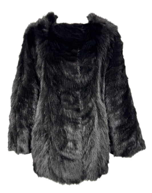 2007 PRADA Black Dyed Sable Fur Jacket Coat