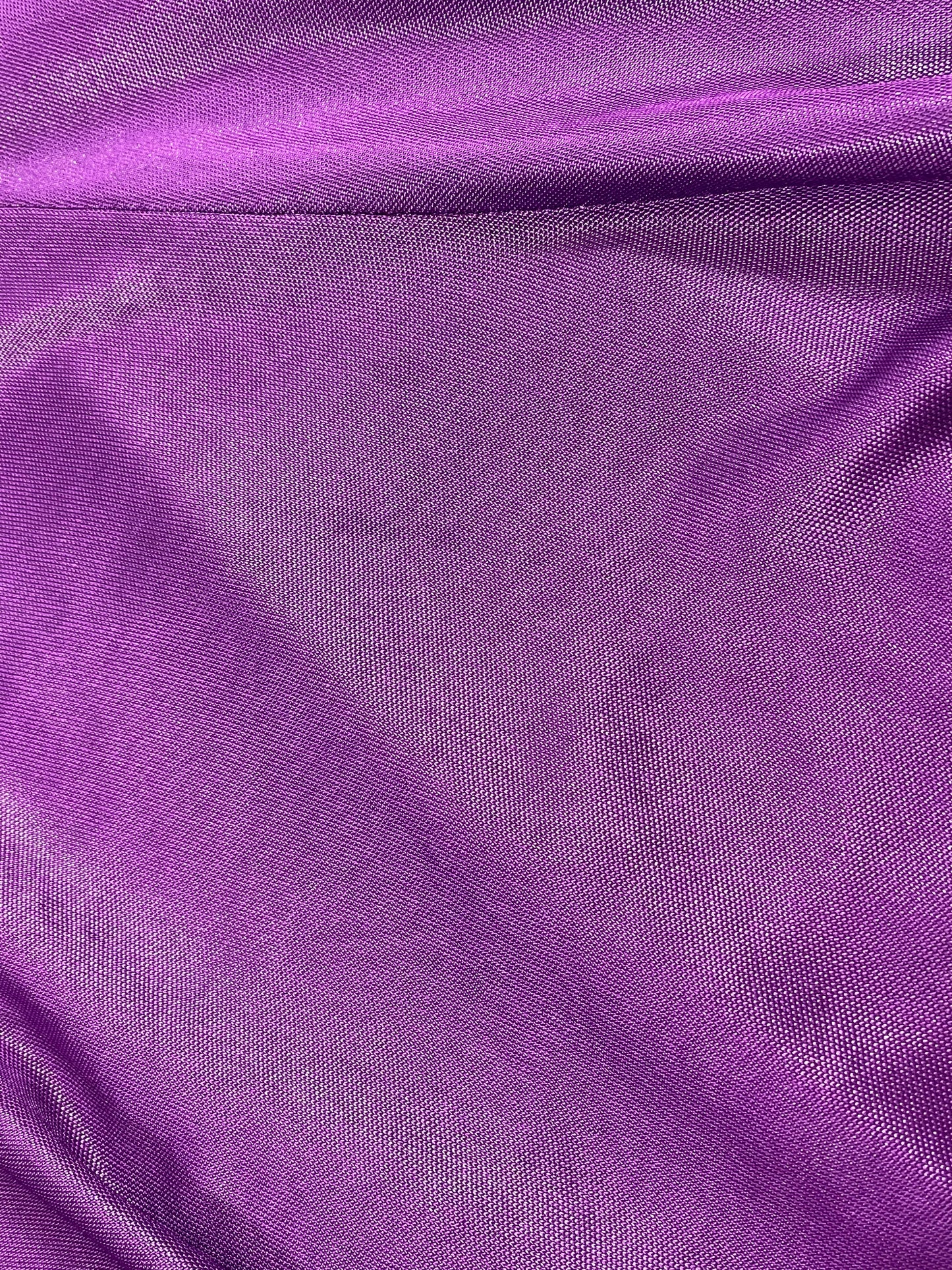 S/S 2007 John Galliano Runway Purple Grecian One Shoulder Cut-Out Mini Dress