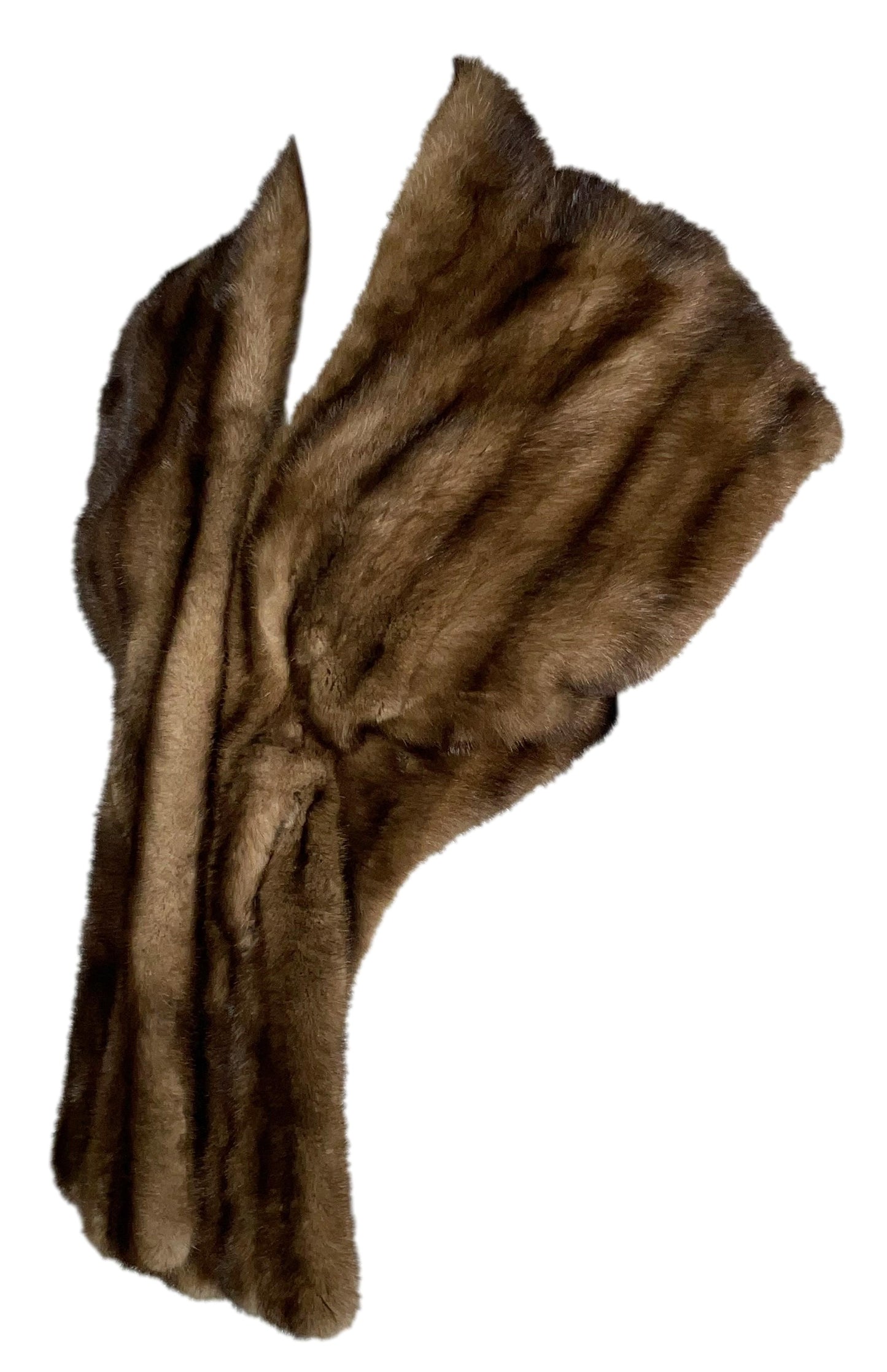 F/W 2008 Christian Dior by John Galliano Mink Fur Crop Top Wrap