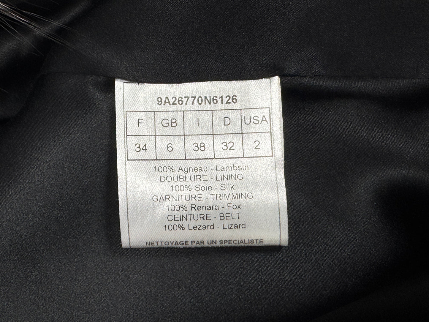 F/W 2009 Christian Dior x John Galliano Lamb & Fox Fur Kimono Sleeve Swing Coat Jacket