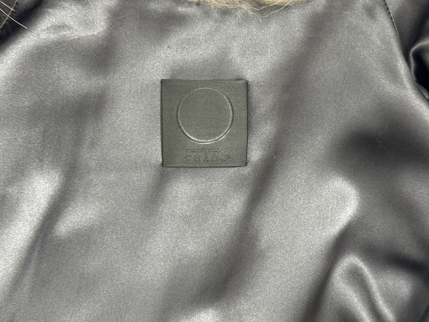 F/W 2011 Chado x Ralph Rucci Runway Black White & Gray Fox Fur Floor Length Coat