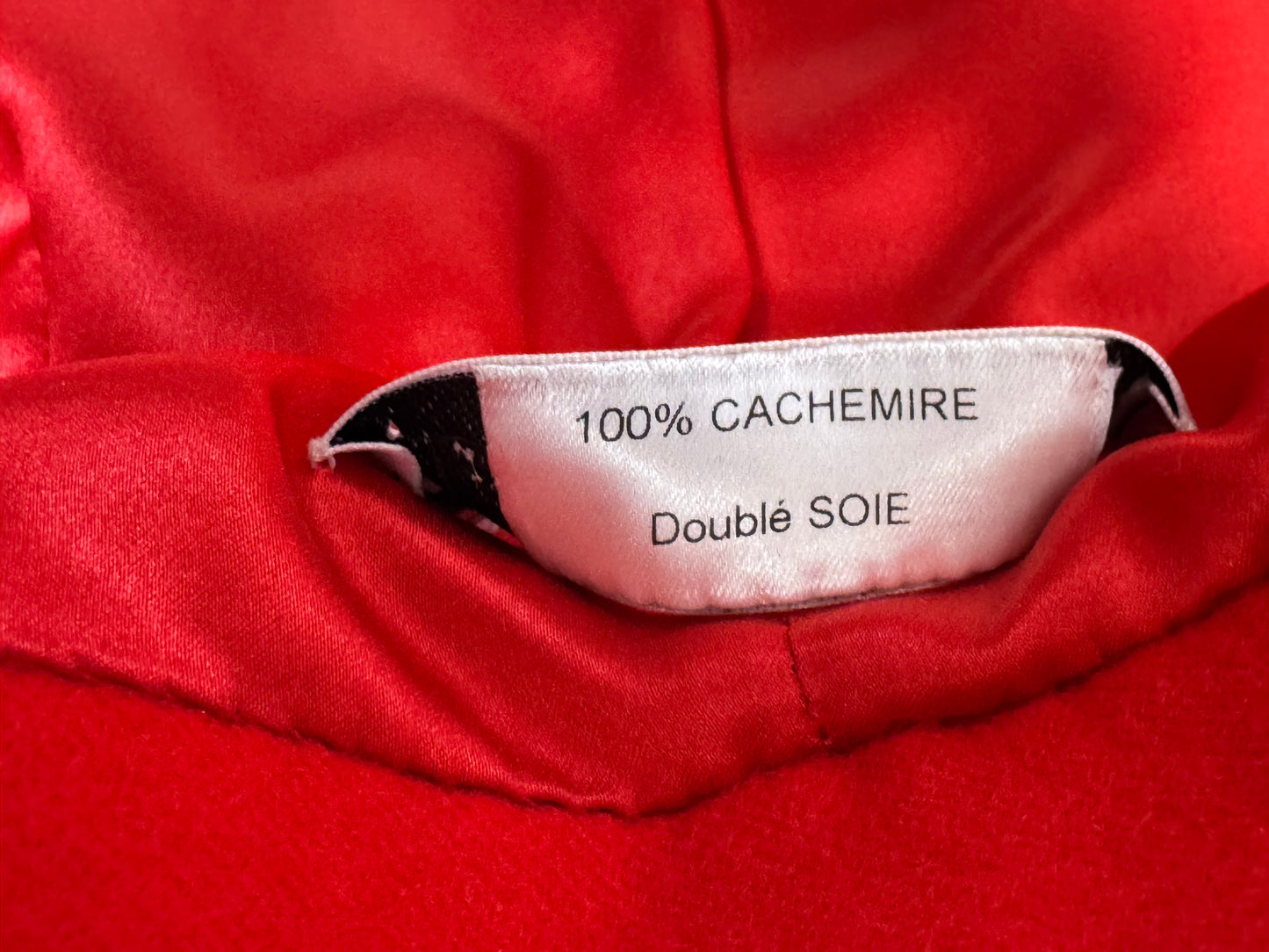 F/W 2012 Christian Dior x Raf Simmons Haute Couture Runway Classic Red Riding Fitted Vintage Style Coat Jacket w Gold Metal Belt