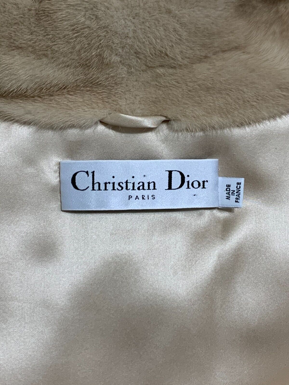 Resort 2012 Christian Dior x John Galliano 60's MOD Blonde Mink Fur & Crocodile Coat Jacket