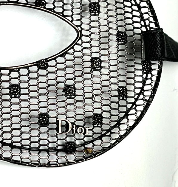 2018 Christian Dior Masquerade LIMITED EDITION RARE Metal Honeycomb Mesh Face Mask