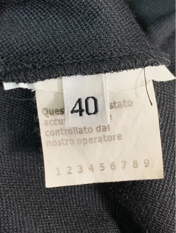 F/W 2003 Dolce & Gabbana Black Cropped Tube Top & Convertible Midi or Mini Skirt Set